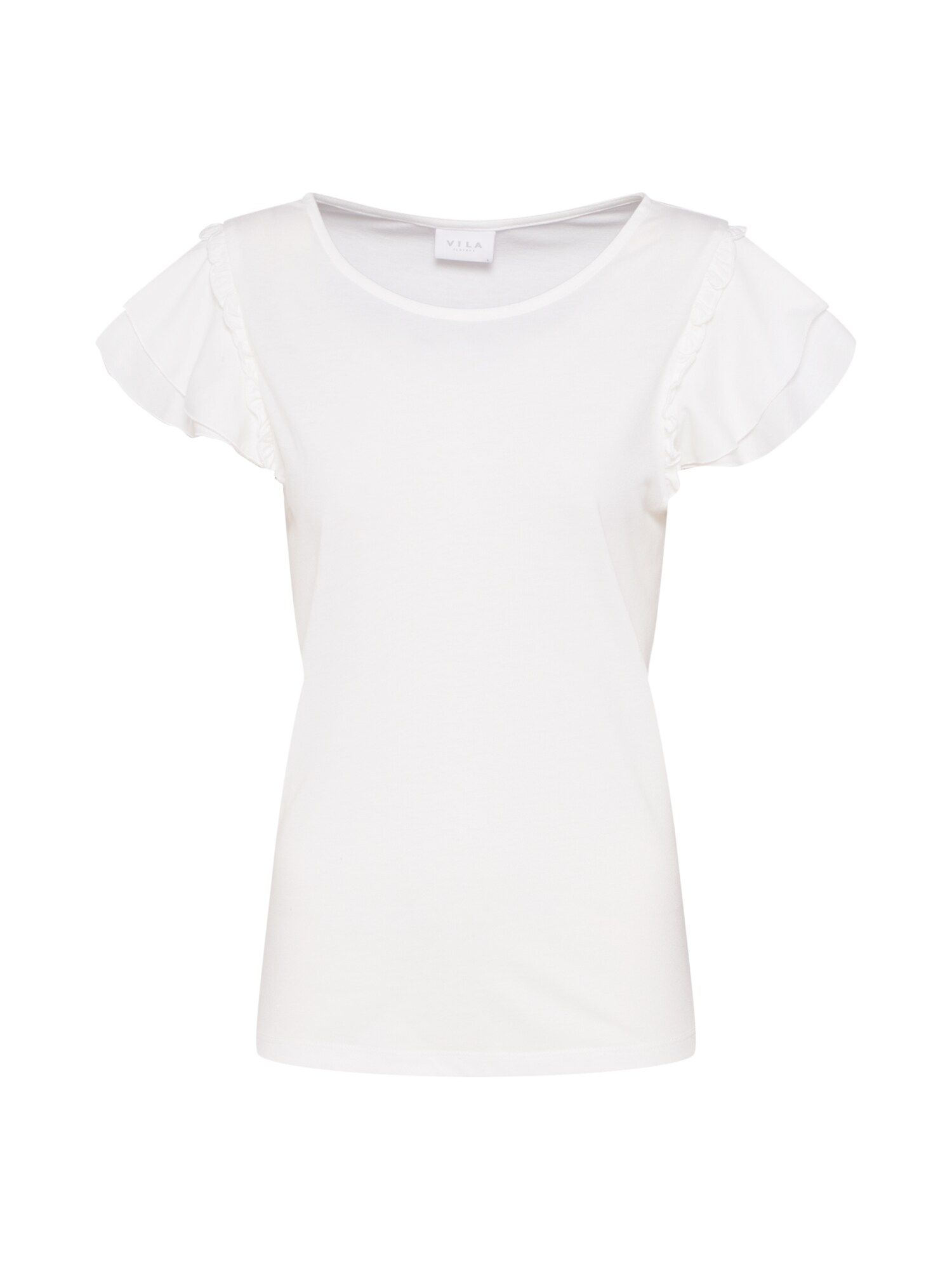 Vila Dames Shirt Vilia Wit vila kopen in de aanbieding