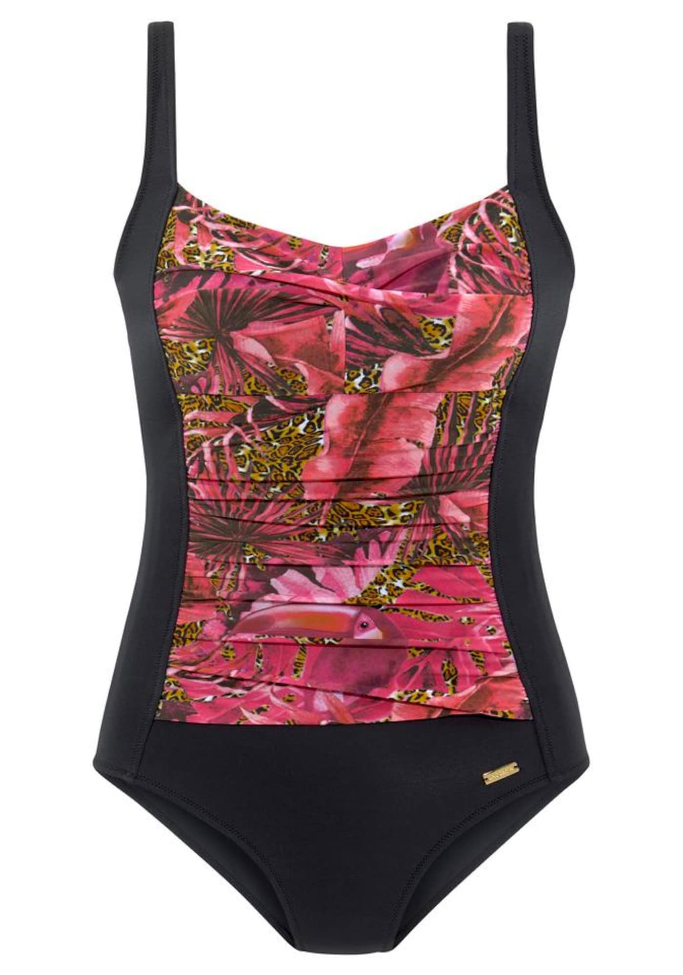 LASCANA Costum de baie întreg  mai multe culori / negru