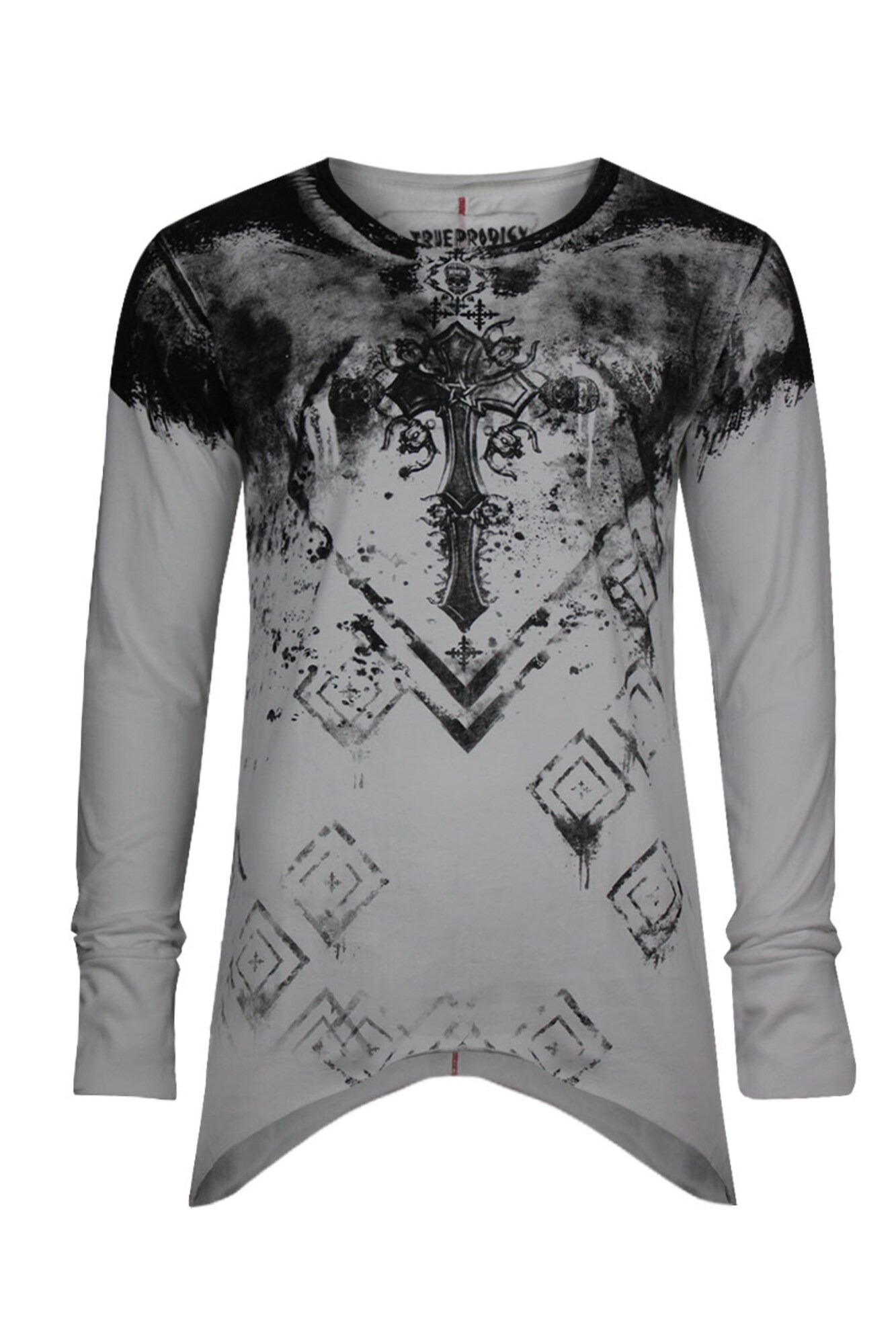 Trueprodigy Heren Shirt Constancy Zwart Wit trueprodigy kopen in de aanbieding