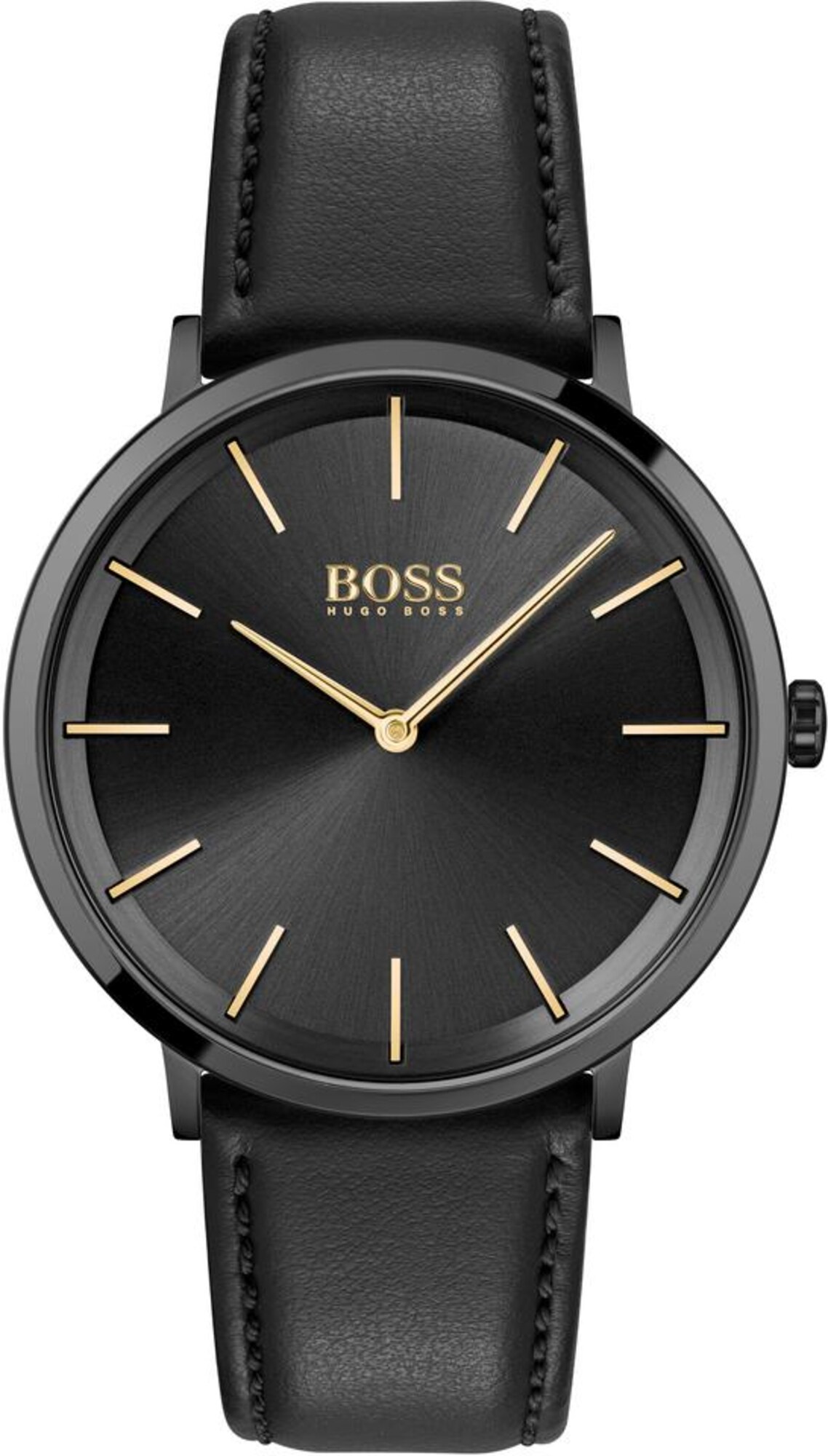 BOSS Analoginis (įprastinio dizaino) laikrodis 'SKYLINER'  juoda / sidabrinė / auksas