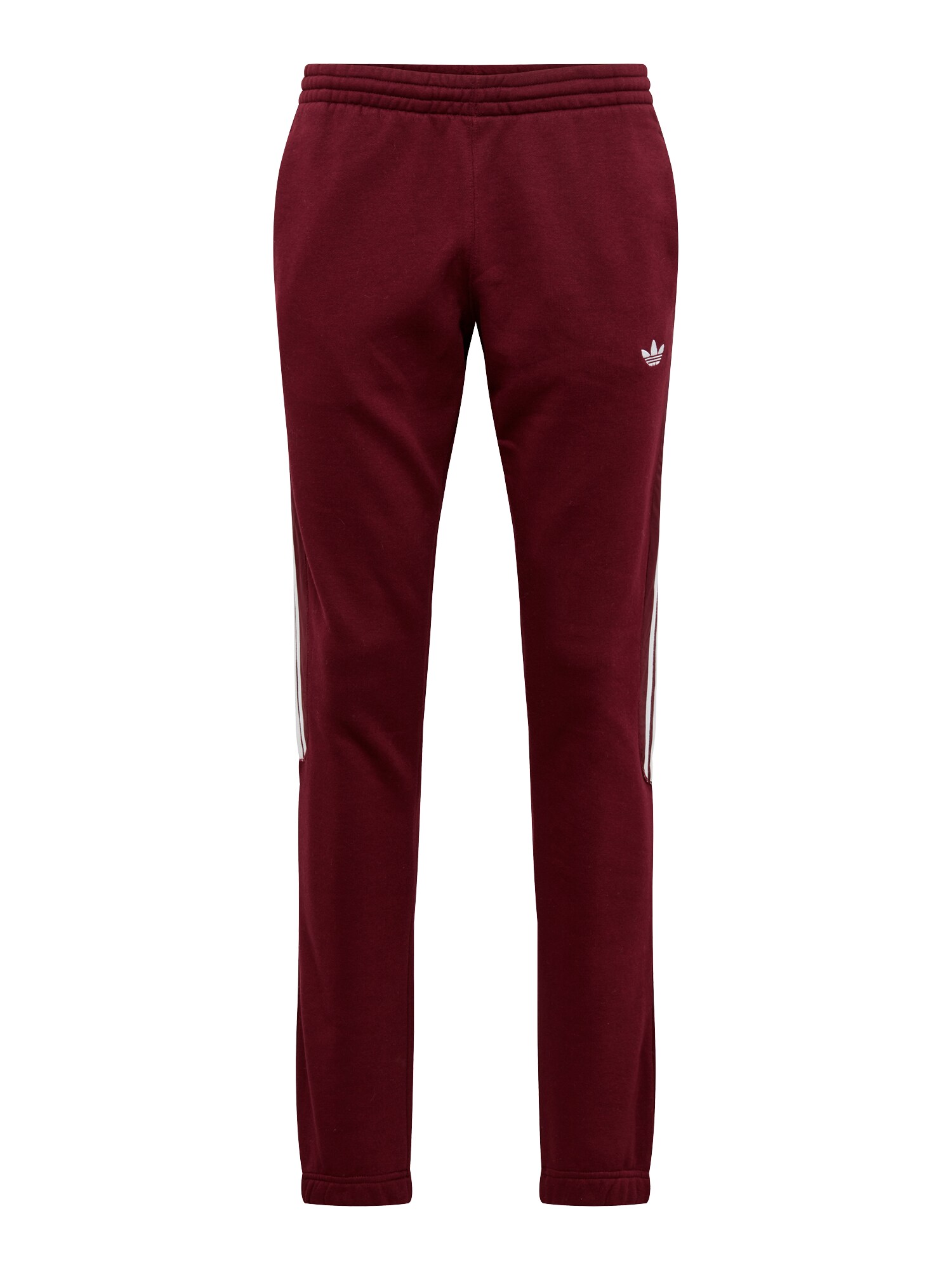 Adidas Originals Heren Broek Radkin Sweatpant Bourgogne Wit adidas originals kopen in de aanbieding