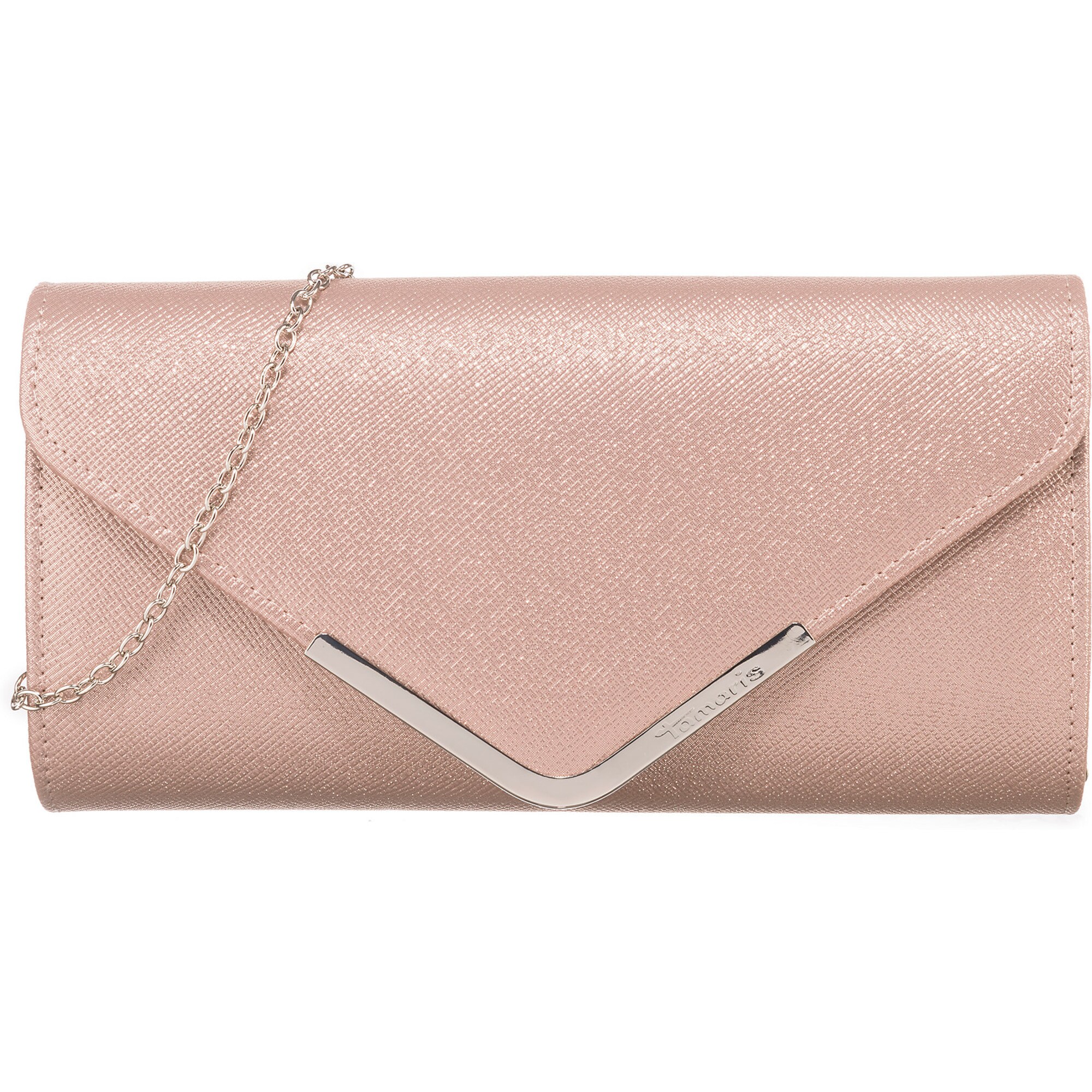 Tamaris Clutch Amalia  culoarea pielii / argintiu