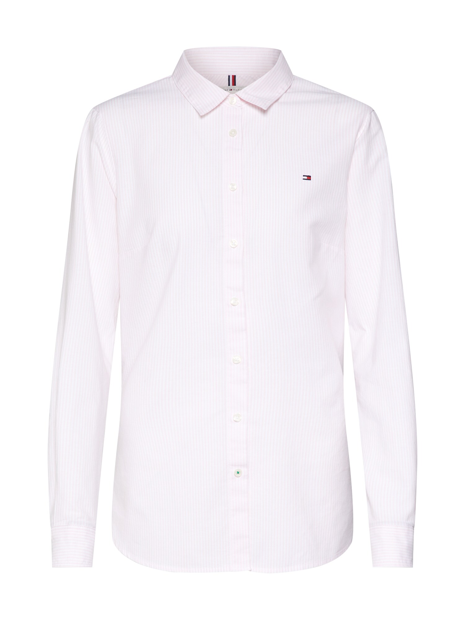 Tommy Hilfiger Dames Blouse Rosa Wit tommy hilfiger kopen in de aanbieding