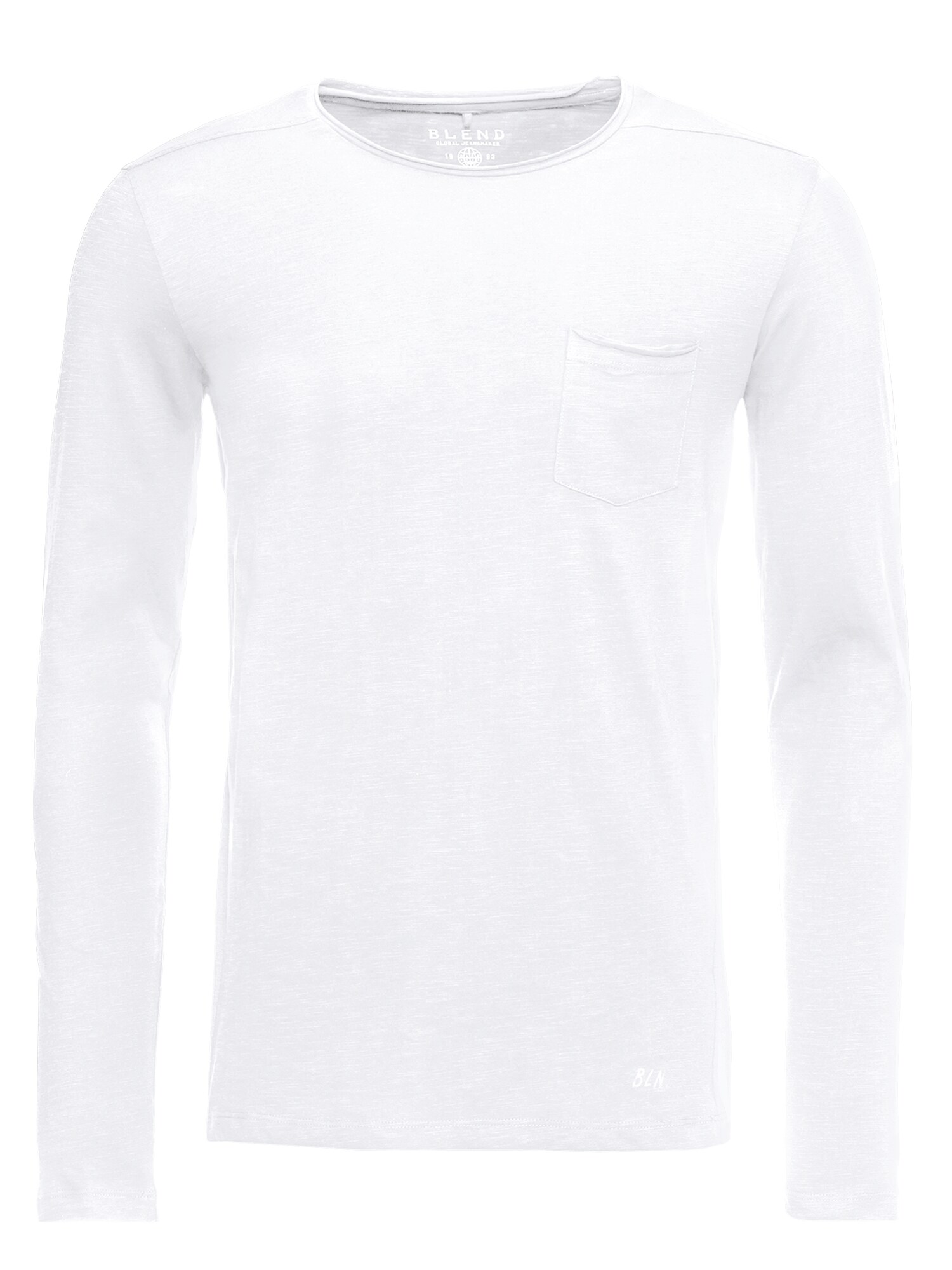 Blend Heren Shirt Wit blend kopen in de aanbieding