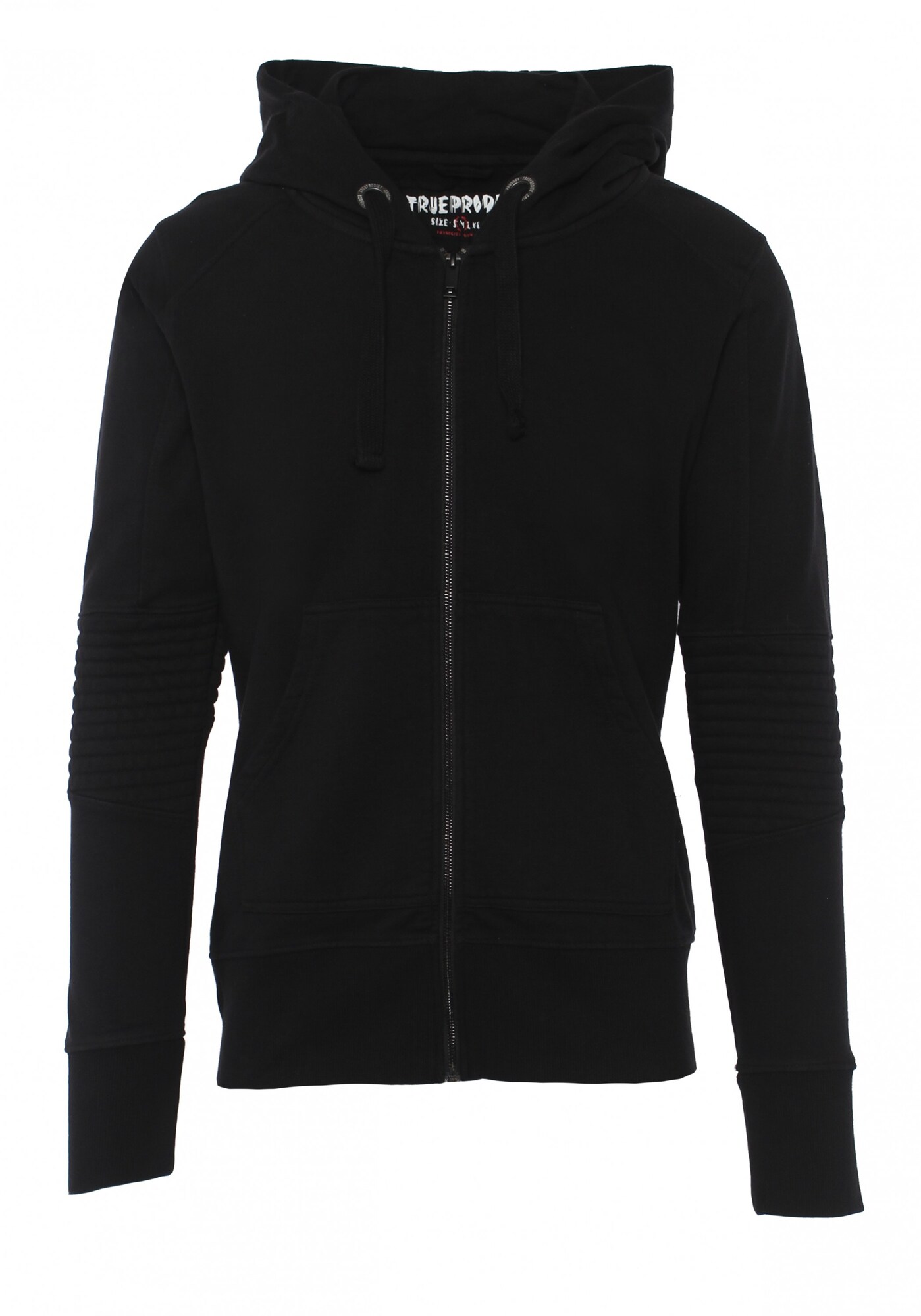 Trueprodigy Heren Sweatvest Percy Zwart trueprodigy kopen in de aanbieding