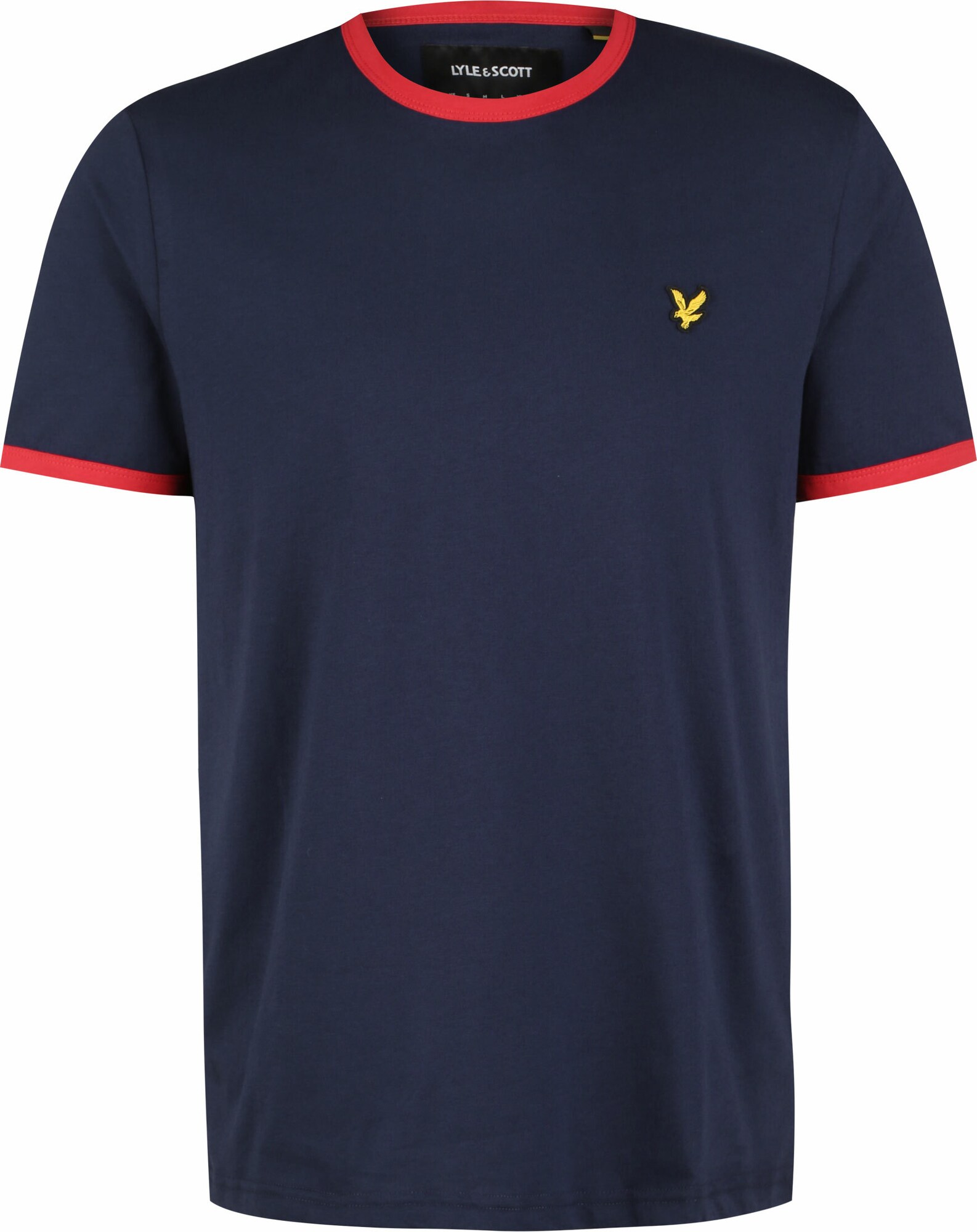 Lyle & Scott Shirt 'Ringer'  navy / red / yellow