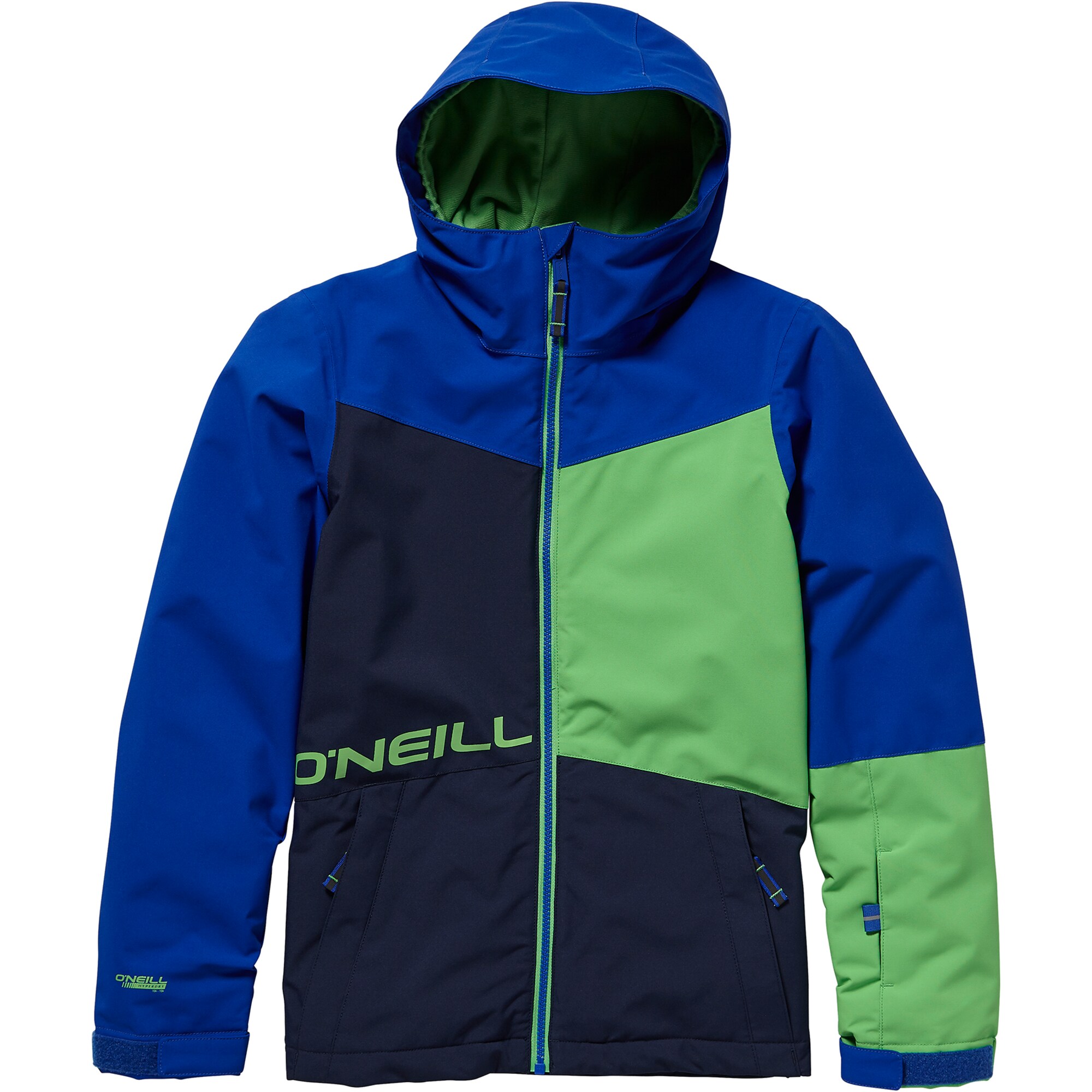 Oneill Jongens Sportjas Statement Blauw Nachtblauw Groen oneill kopen in de aanbieding