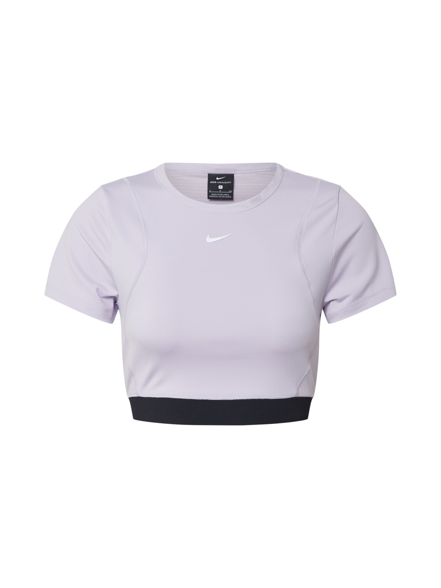 NIKE Sportiniai marškinėliai 'Aero'  alyvinė spalva / juoda