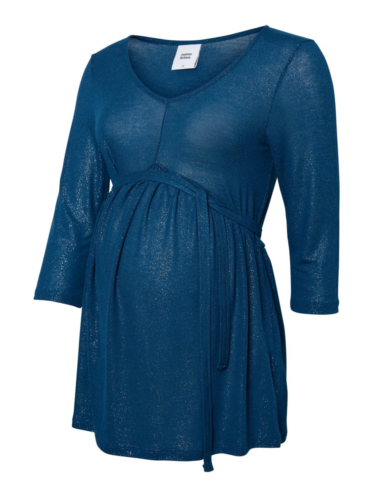 Mamalicious Dames Shirt Hemelsblauw mamalicious kopen in de aanbieding