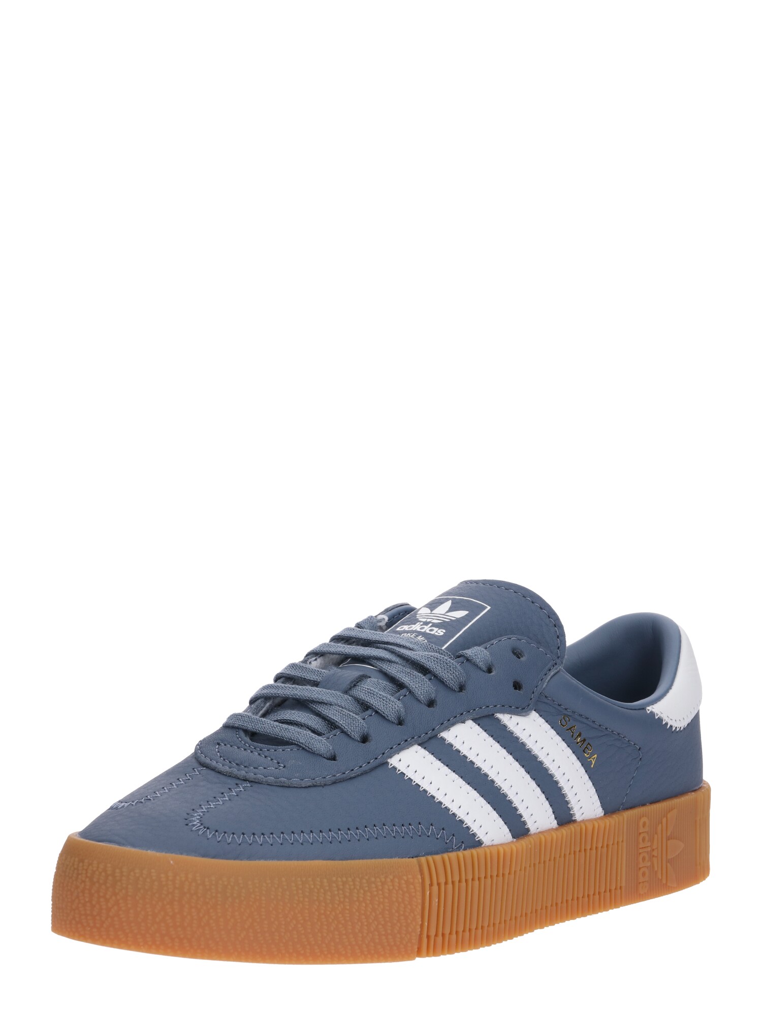 Adidas Originals Dames Sneakers Laag Sambarose Smoky Blue Wit adidas originals kopen in de aanbieding