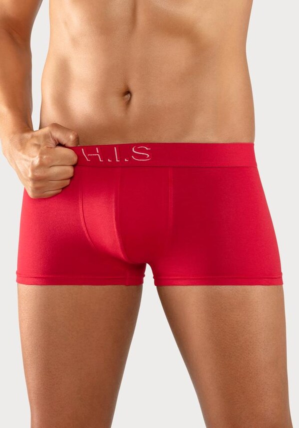 H.I.S, Boxeralsók, kék, szürke, piros & fekete, 3 kép a 6 közül