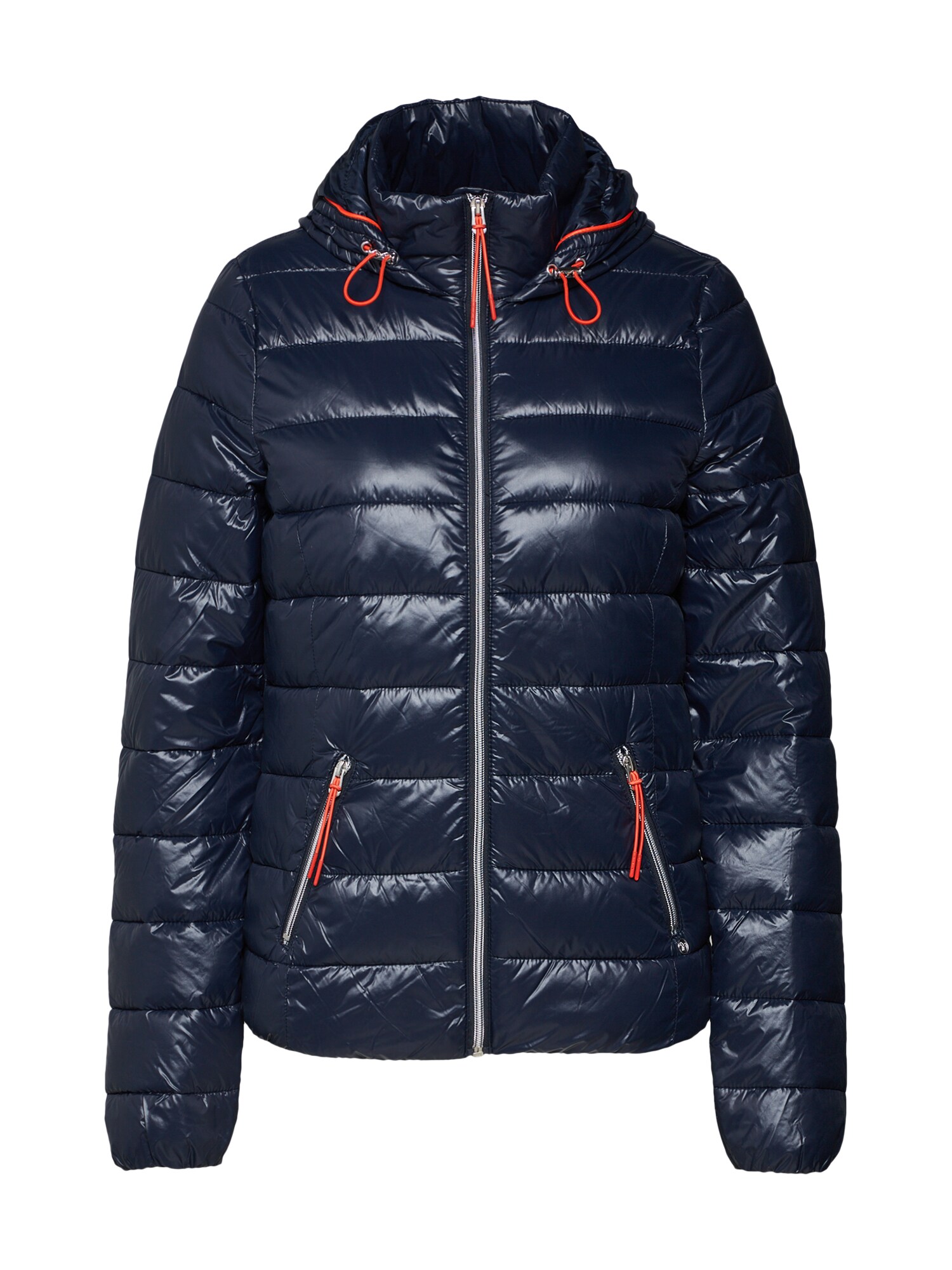 Tom Tailor Denim Dames Winterjas Donkerblauw tom tailor denim kopen in de aanbieding