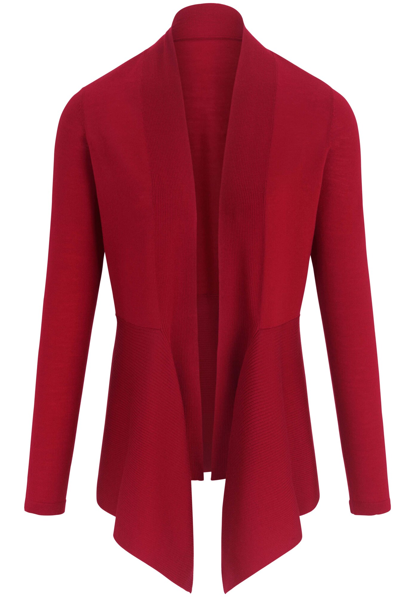 Peter Hahn Dames Gebreid Vest Rood peter hahn kopen in de aanbieding