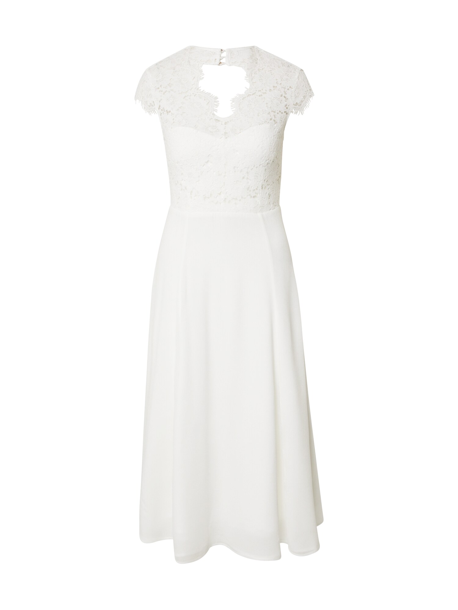 IVY & OAK Kokteilinė suknelė 'MIDI LACE BRIDAL'  balta