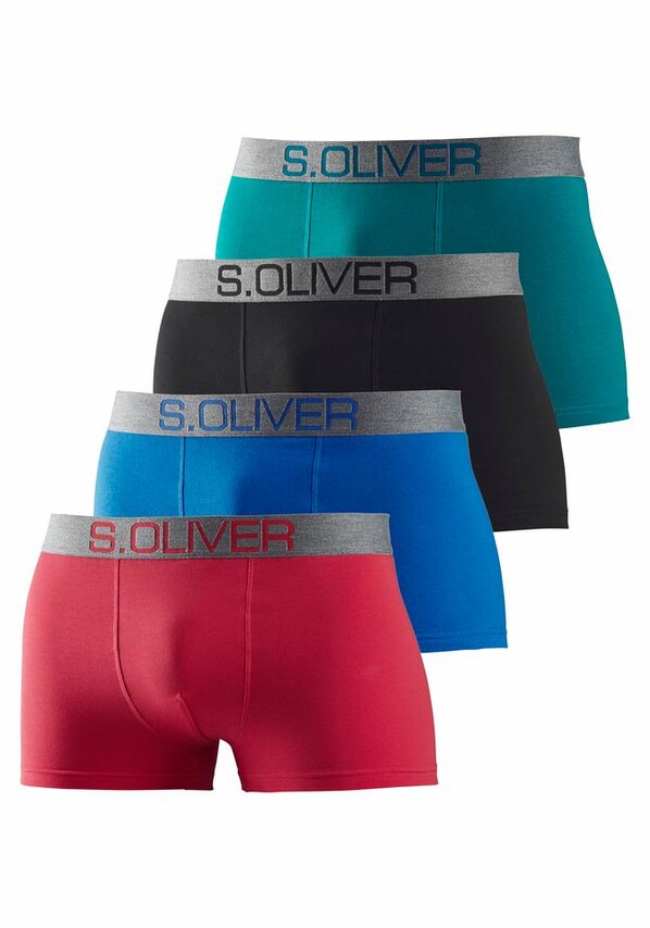 s.Oliver, Boxeralsók, vegyes színek, 4 kép a 4 közül