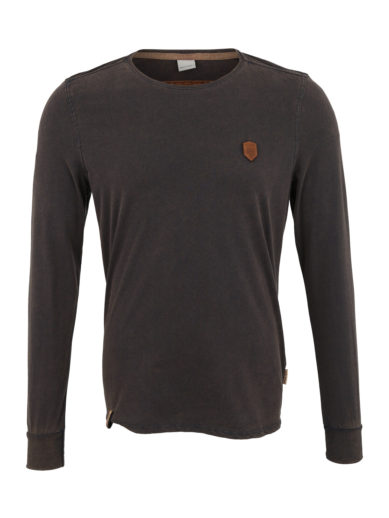 Naketano Heren Shirt Donkerbruin naketano kopen in de aanbieding