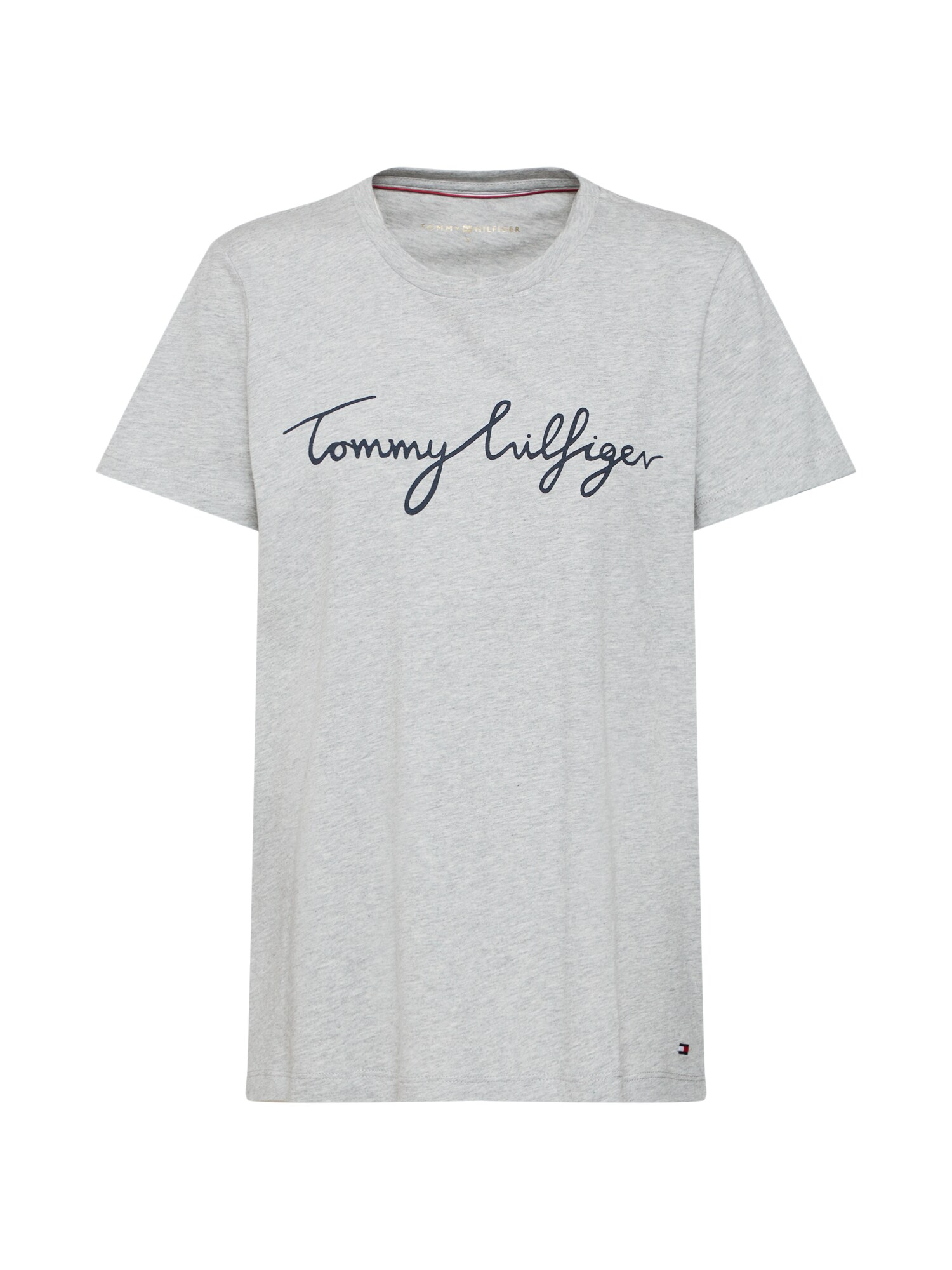 TOMMY HILFIGER Marškinėliai 'HERITAGE CREW NECK G'  pilka