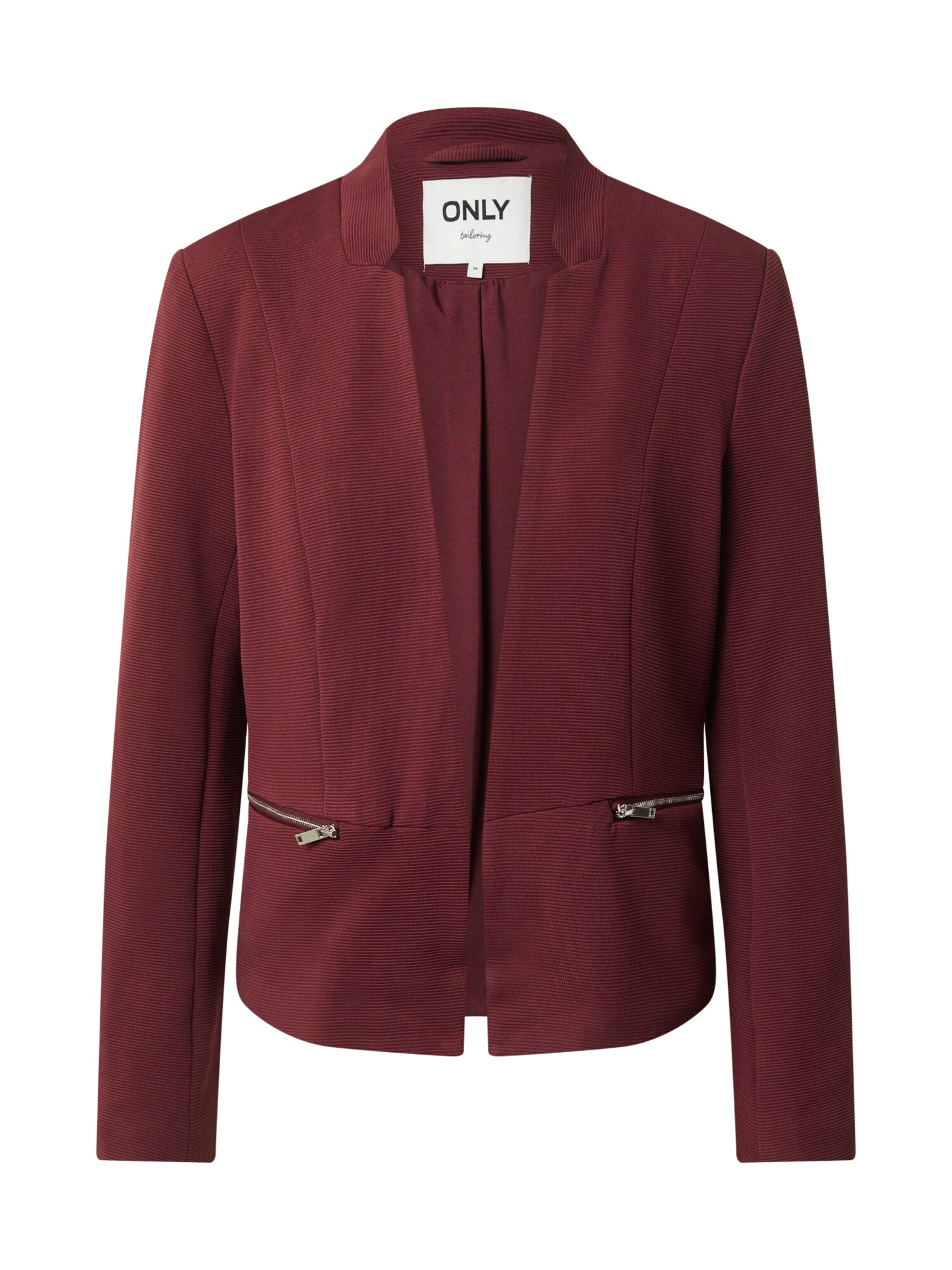 ONLY Blazer švarkas 'Maddy-Anna'  vyšninė spalva
