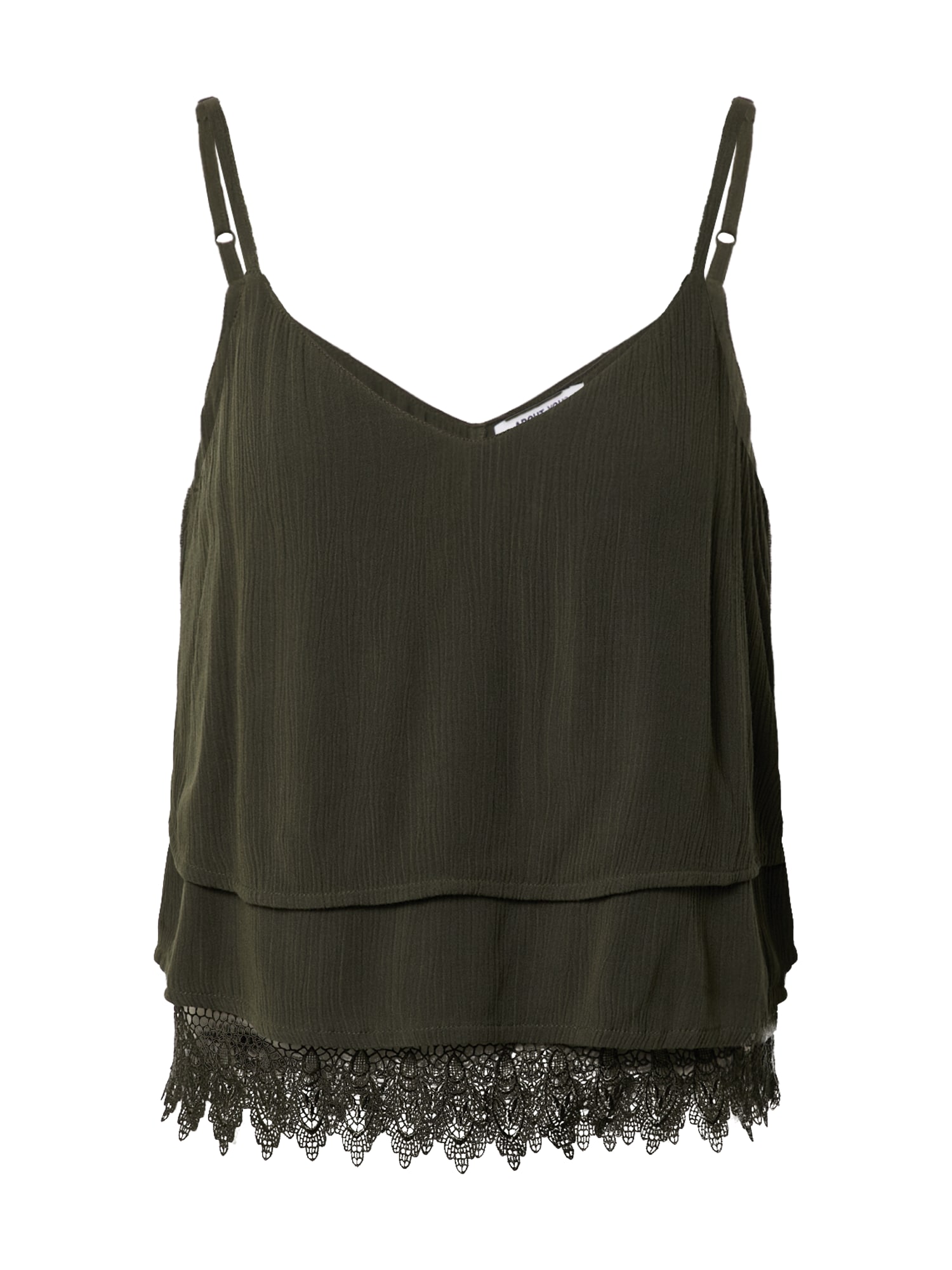 ABOUT YOU Top 'Ledora'  khaki akciós termékkép 1