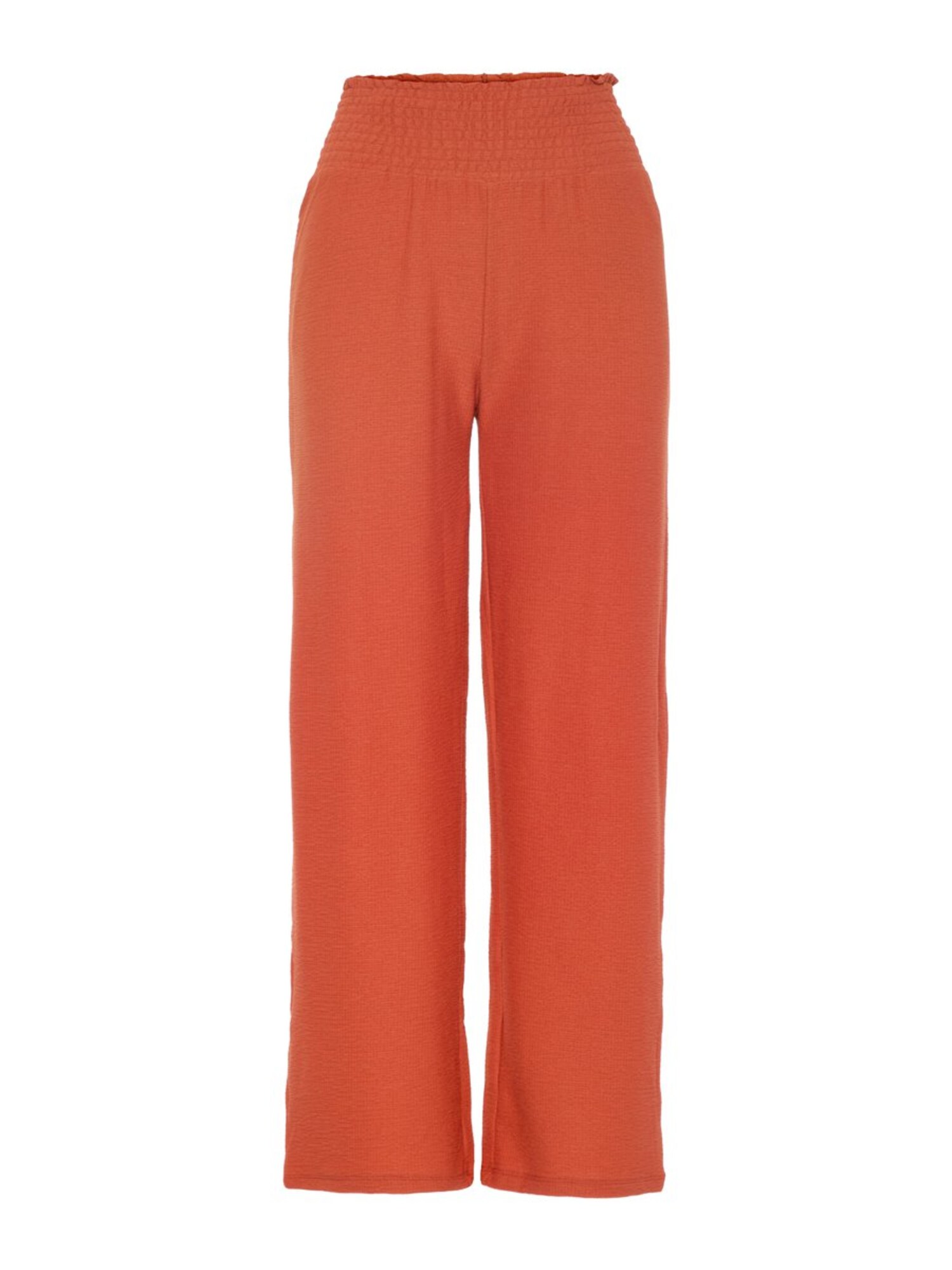 Pieces Dames Broek Roestrood pieces kopen in de aanbieding