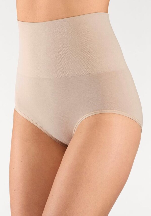 PETITE FLEUR, Alakformáló body, bézs & fekete, 3 kép a 5 közül