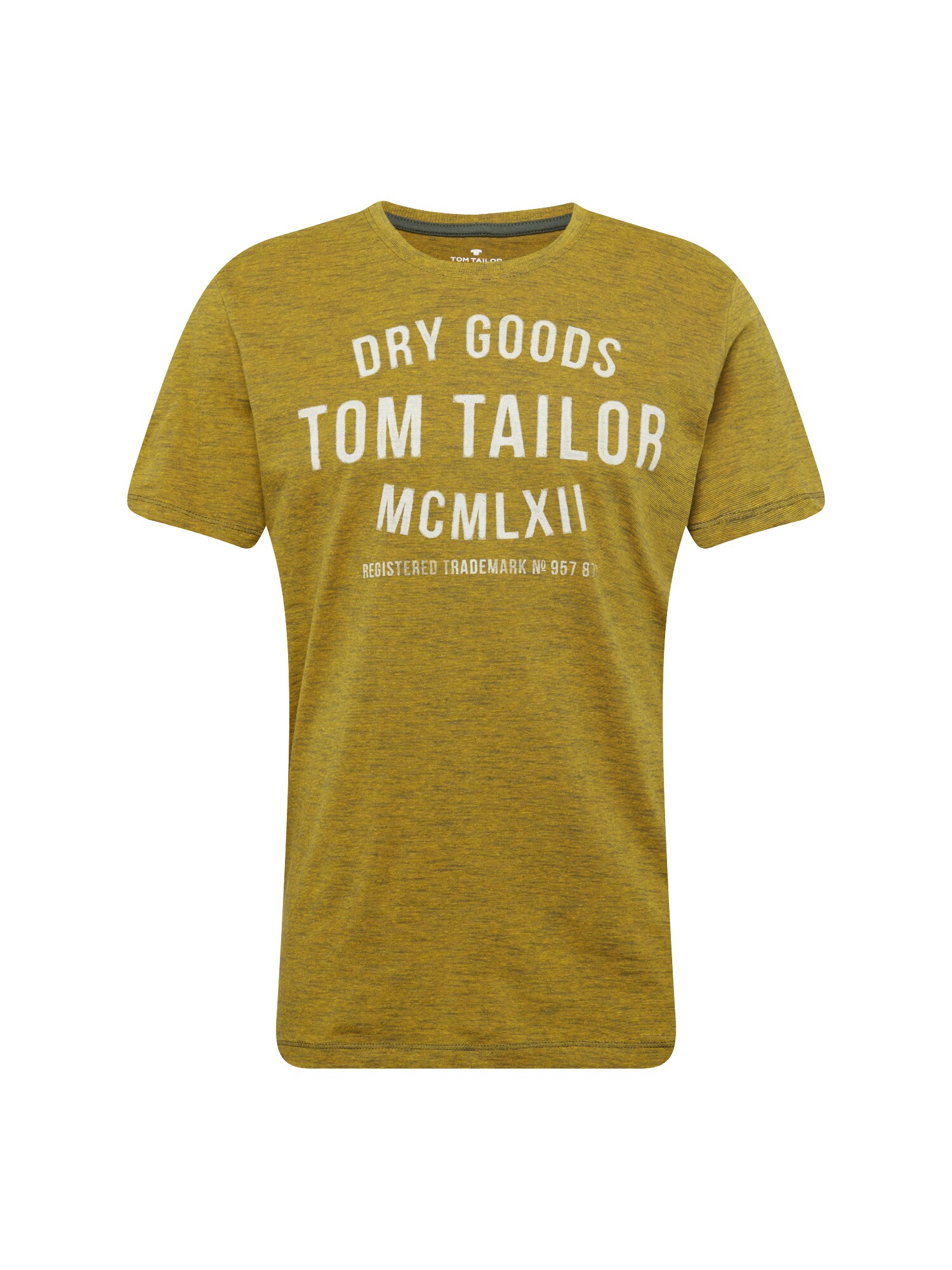 Tom Tailor Heren Shirt Geel tom tailor kopen in de aanbieding