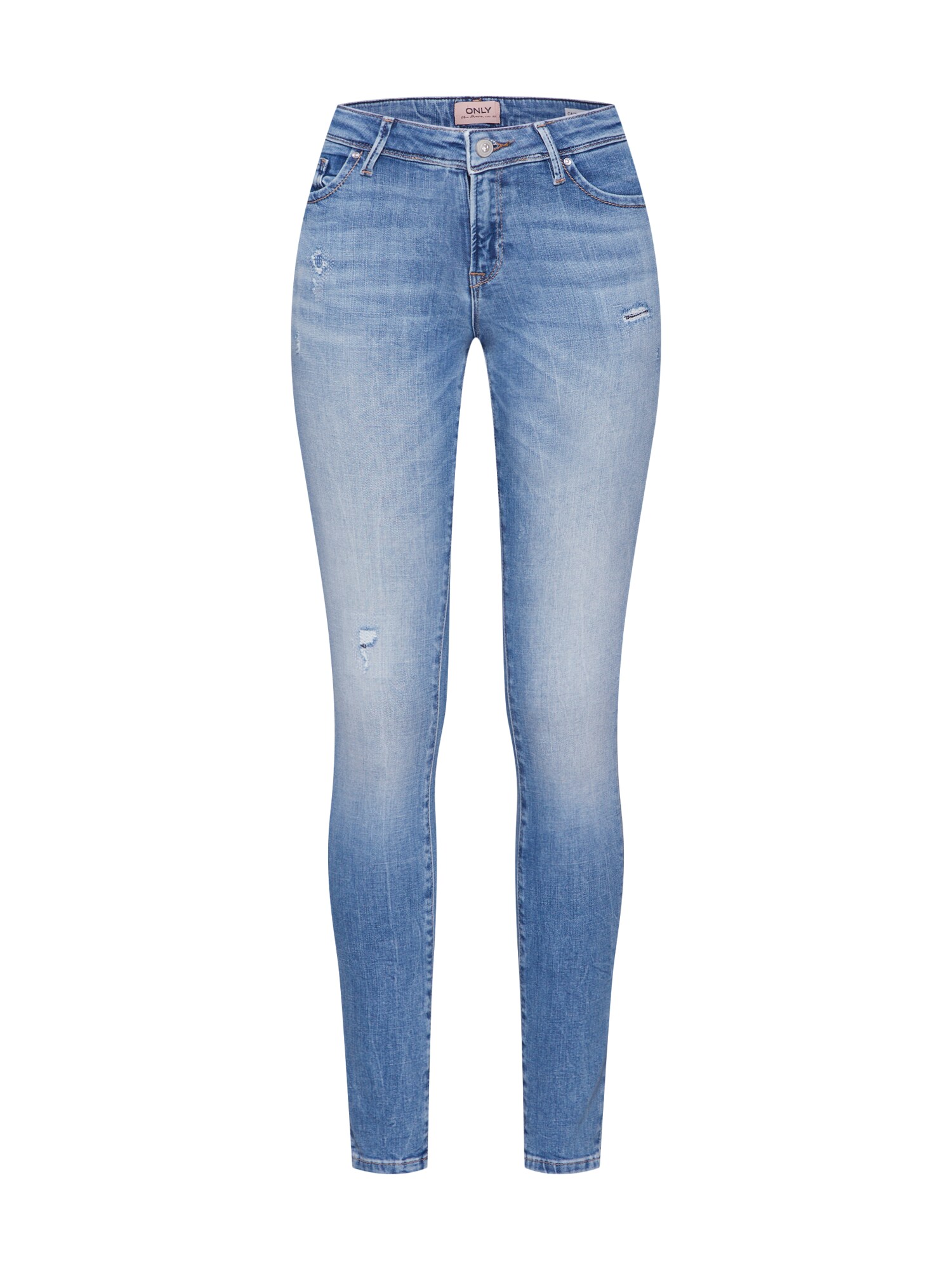 Only Dames Jeans Caitlin Blauw Denim only kopen in de aanbieding