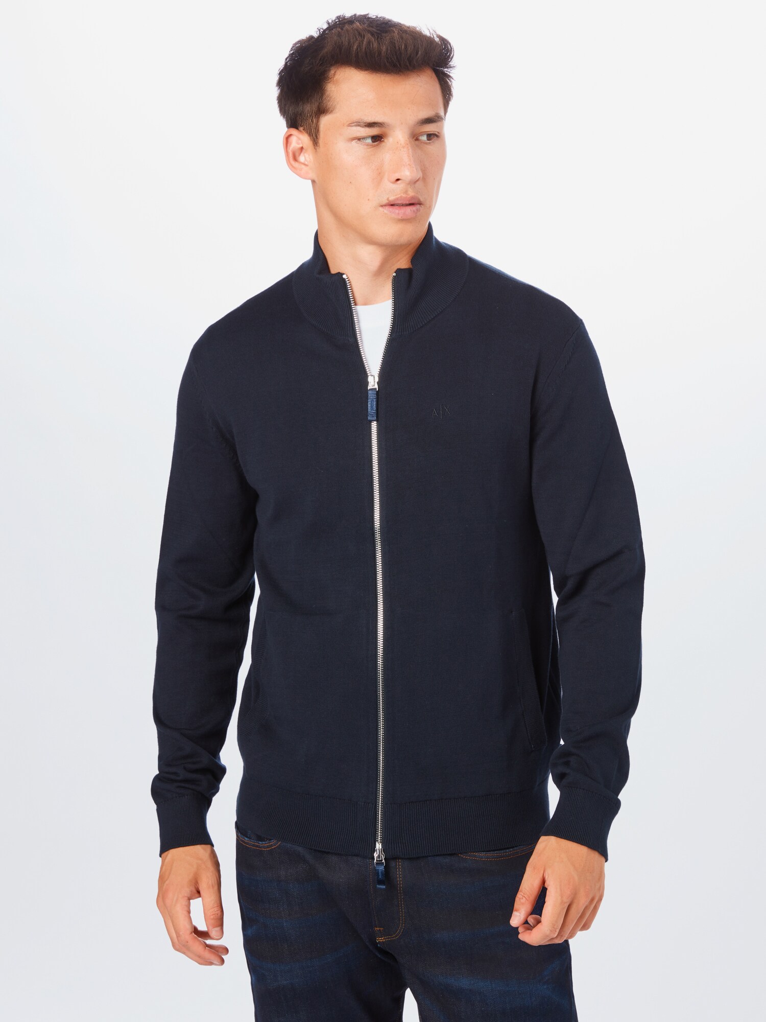 ARMANI EXCHANGE Kardigán  tengerészkék termék 2. képe