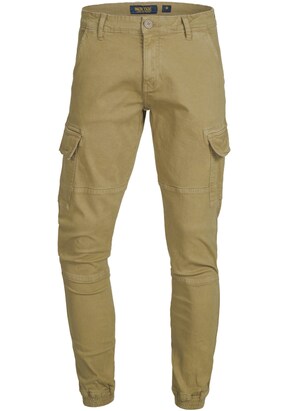 INDICODE JEANS Cargobroek ‘August’ Brokaat