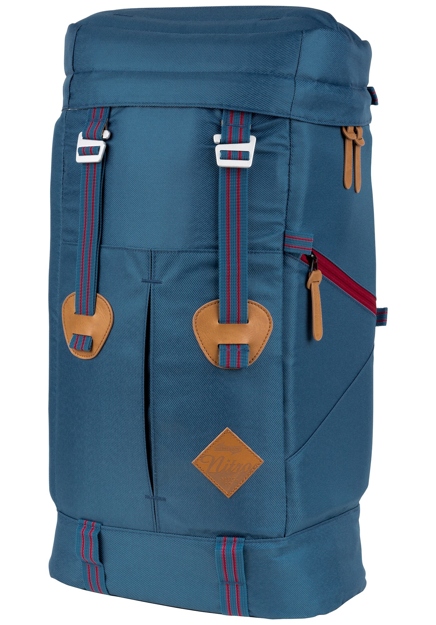 Nitro Dames Sportrugzak Backwoods Blauw Cognac nitro kopen in de aanbieding