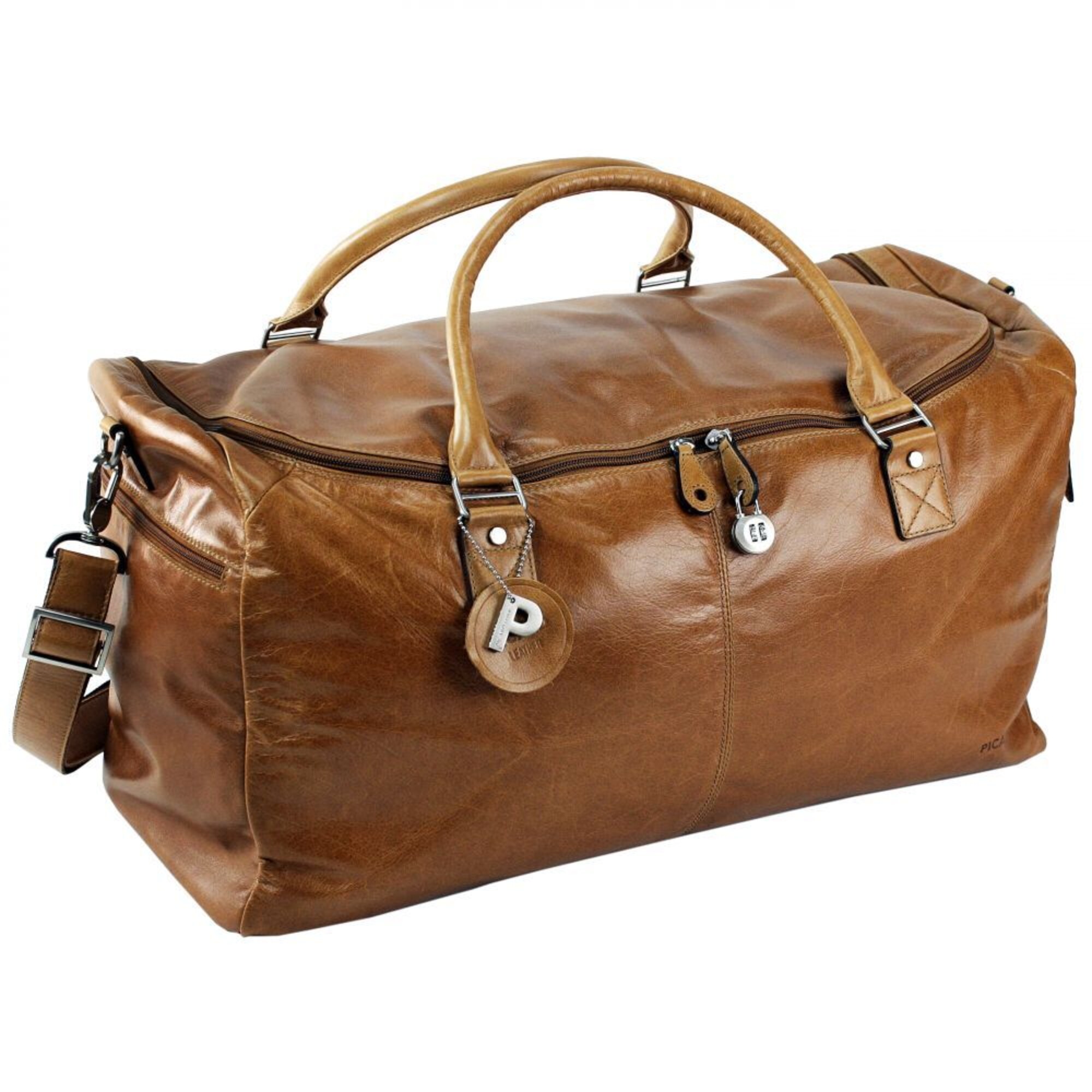 Picard Dames Weekendtas Cognac picard kopen in de aanbieding