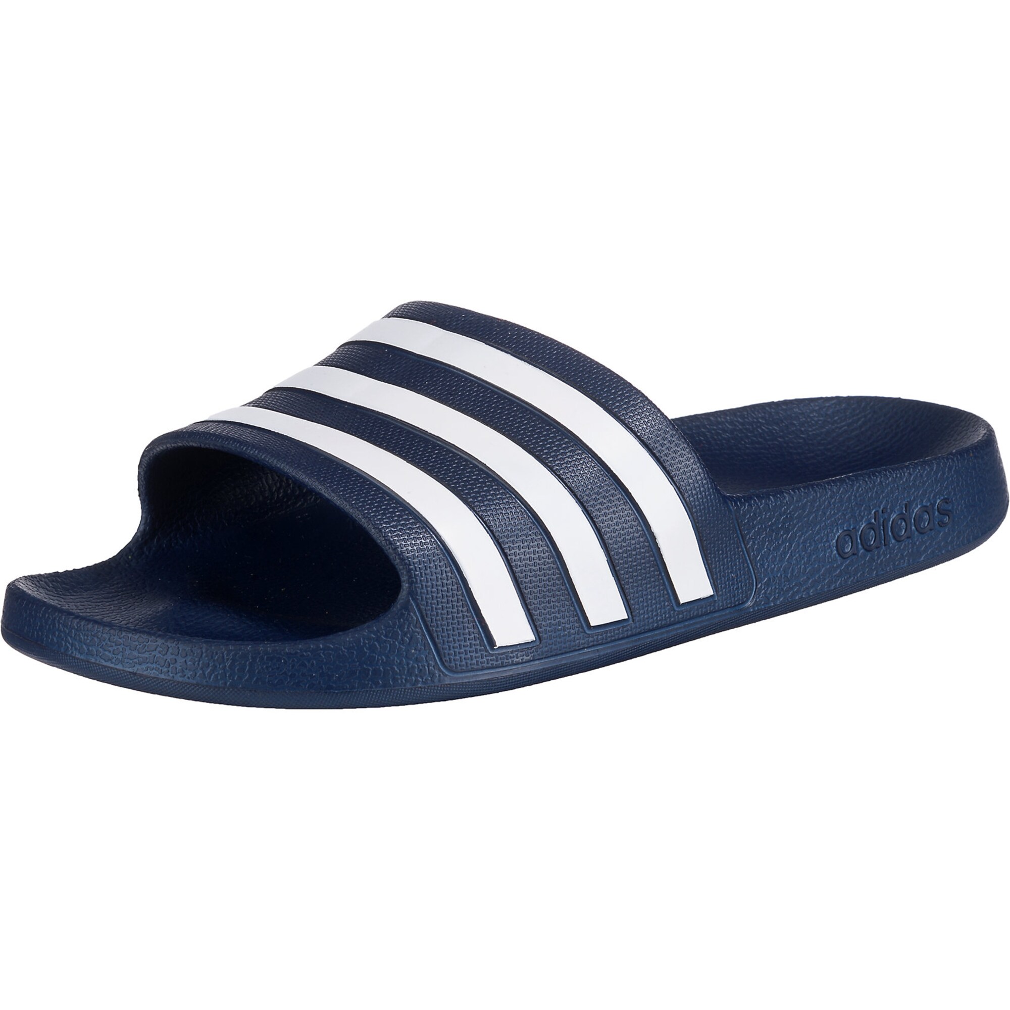 ADIDAS PERFORMANCE Sandalai / maudymosi batai 'Adiletten'  tamsiai mėlyna / balta