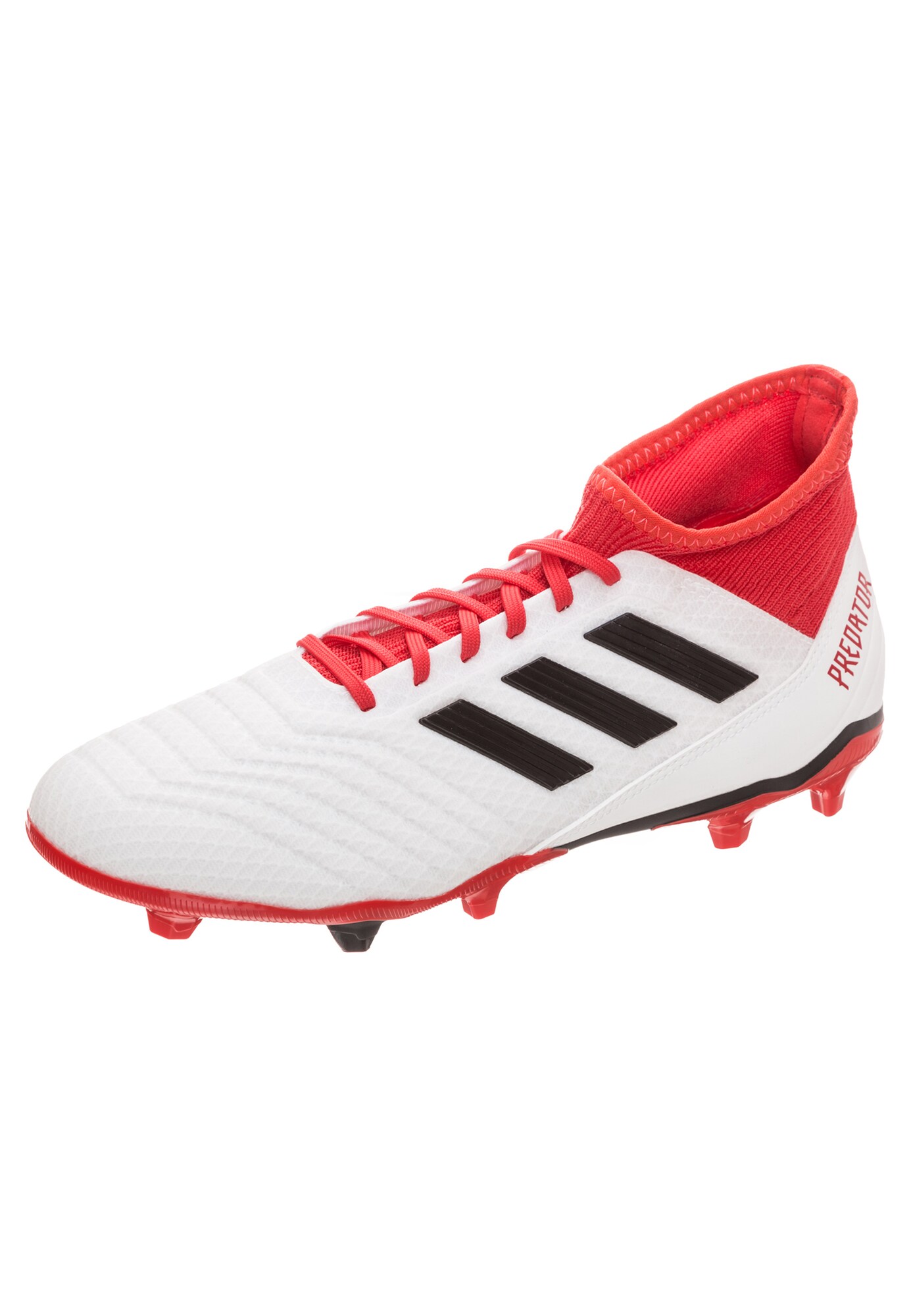 Adidas Performance Heren Voetbalschoen Predator 183 Fg Rood Wit adidas performance kopen in de aanbieding