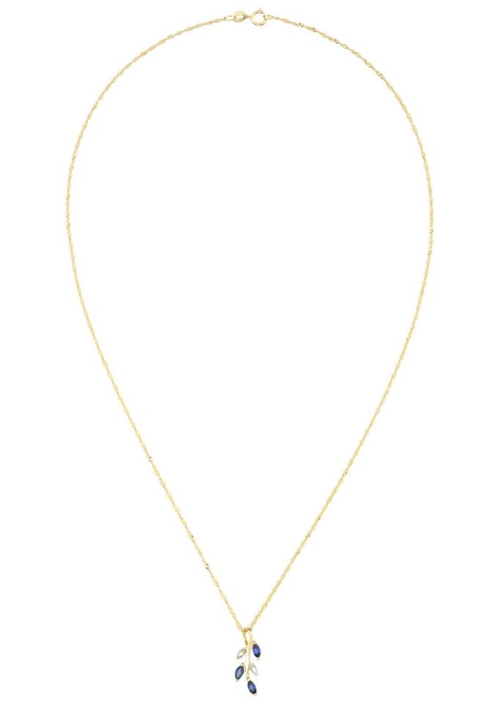AMOR Kette Damen Größe One Size indigo / gold