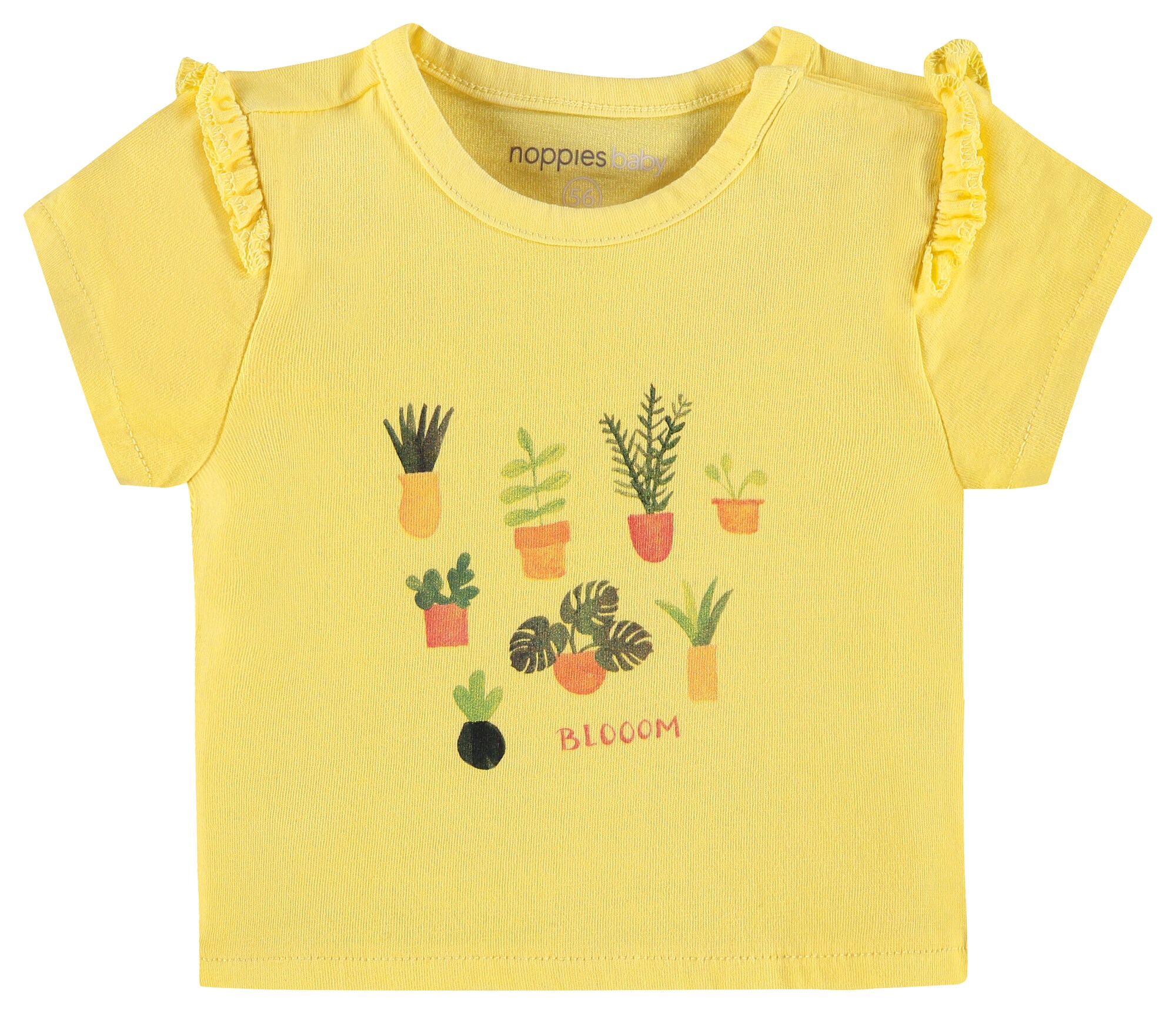 Noppies Meisjes Shirt Springville Geel Gemengde Kleuren noppies kopen in de aanbieding