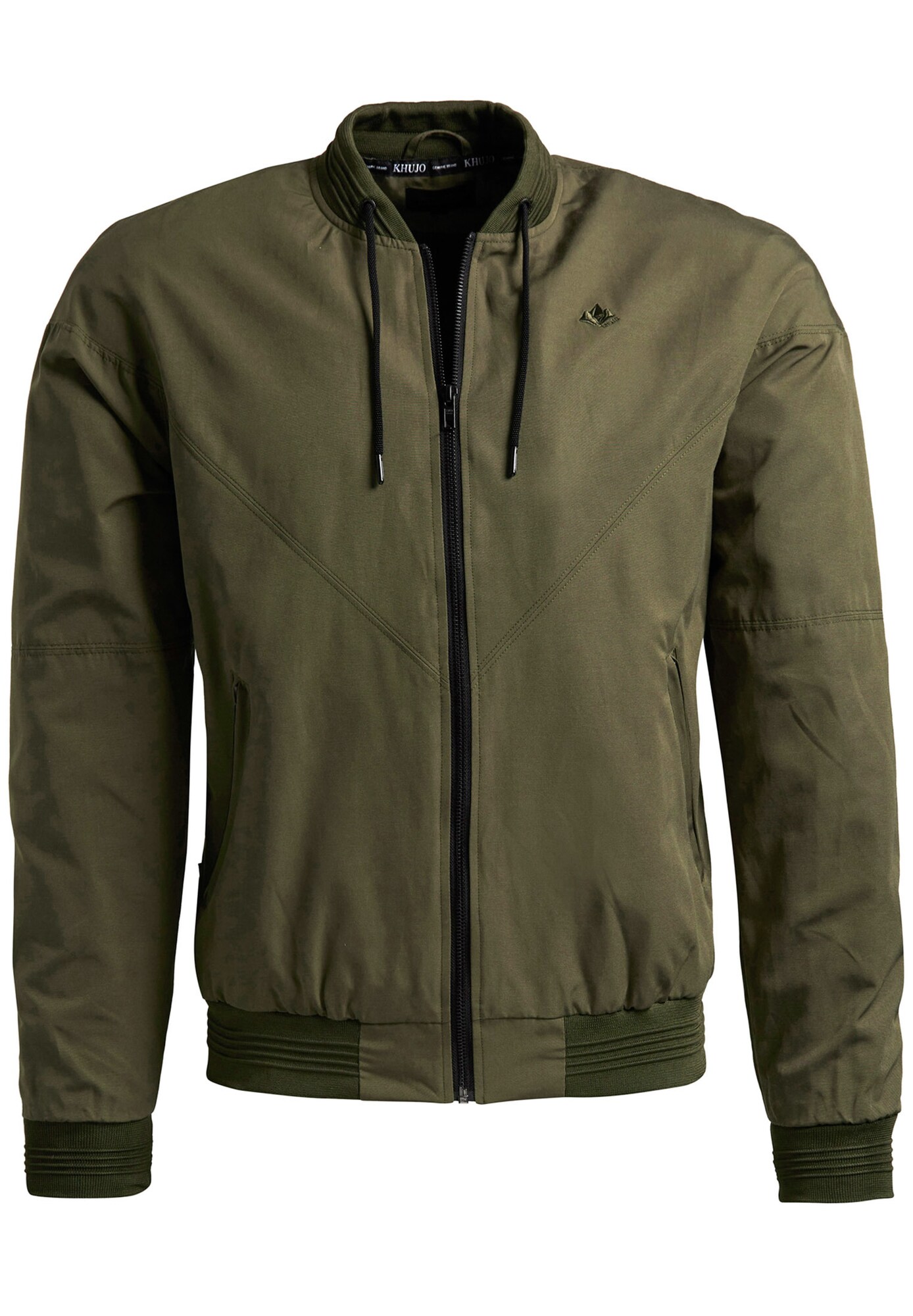 Khujo Heren Tussenjas Jost Kaki khujo kopen in de aanbieding