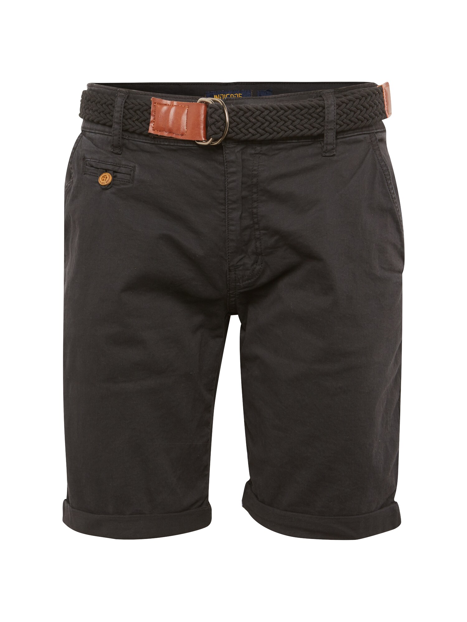 INDICODE JEANS Chino stiliaus kelnės 'Conor'  antracito