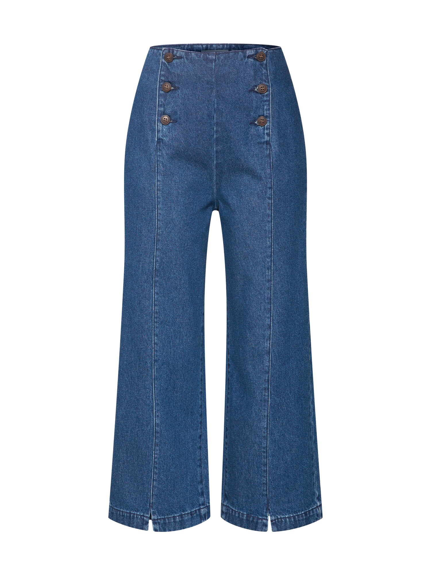 Vero Moda Dames Jeans Flavia Blauw Denim vero moda kopen in de aanbieding