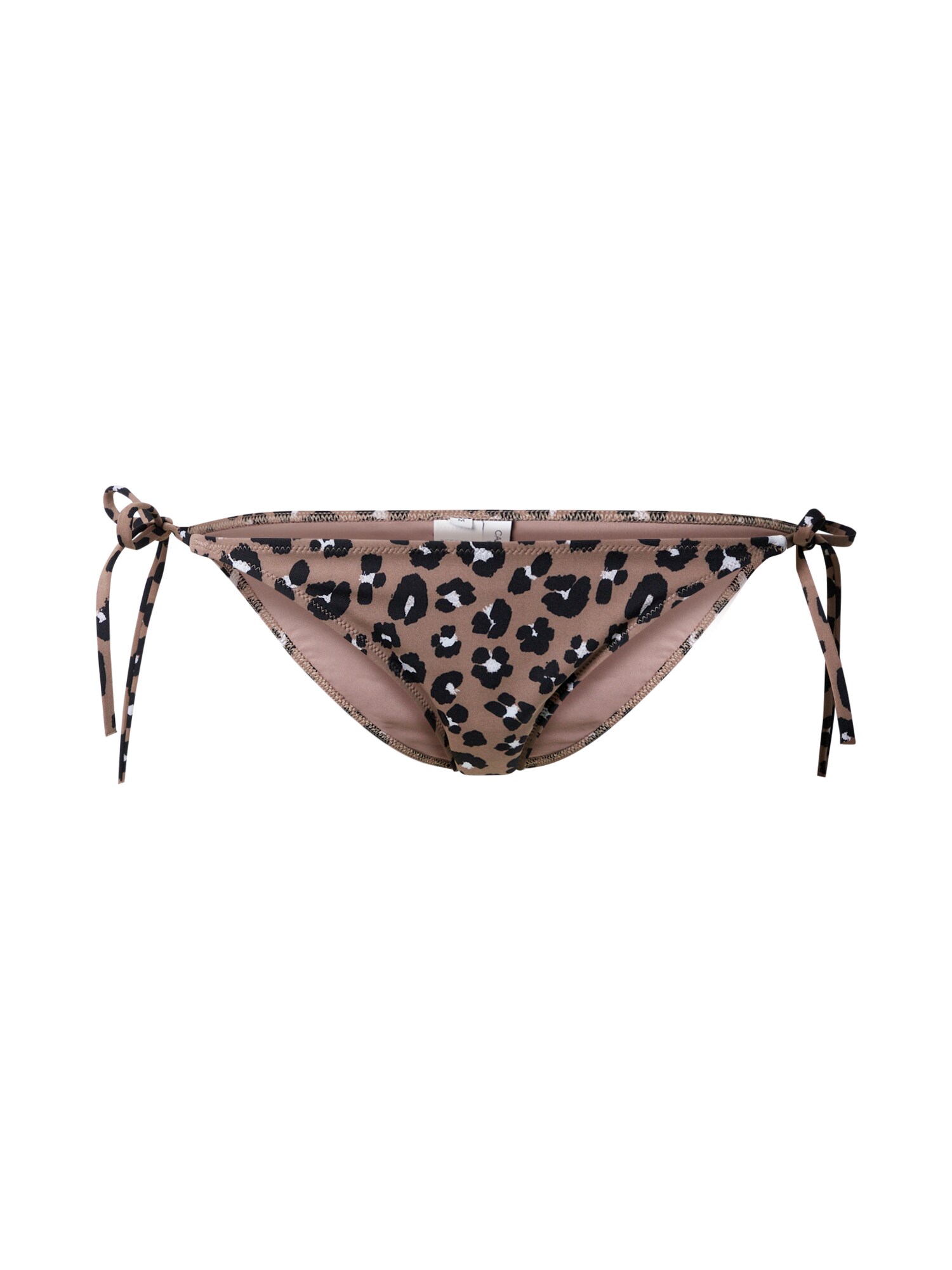 Calvin Klein Swimwear Bikinio kelnaitės  šviesiai ruda / juoda