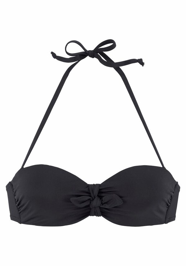 LASCANA, Bikini felső 'Lola', fekete, 3 kép a 5 közül