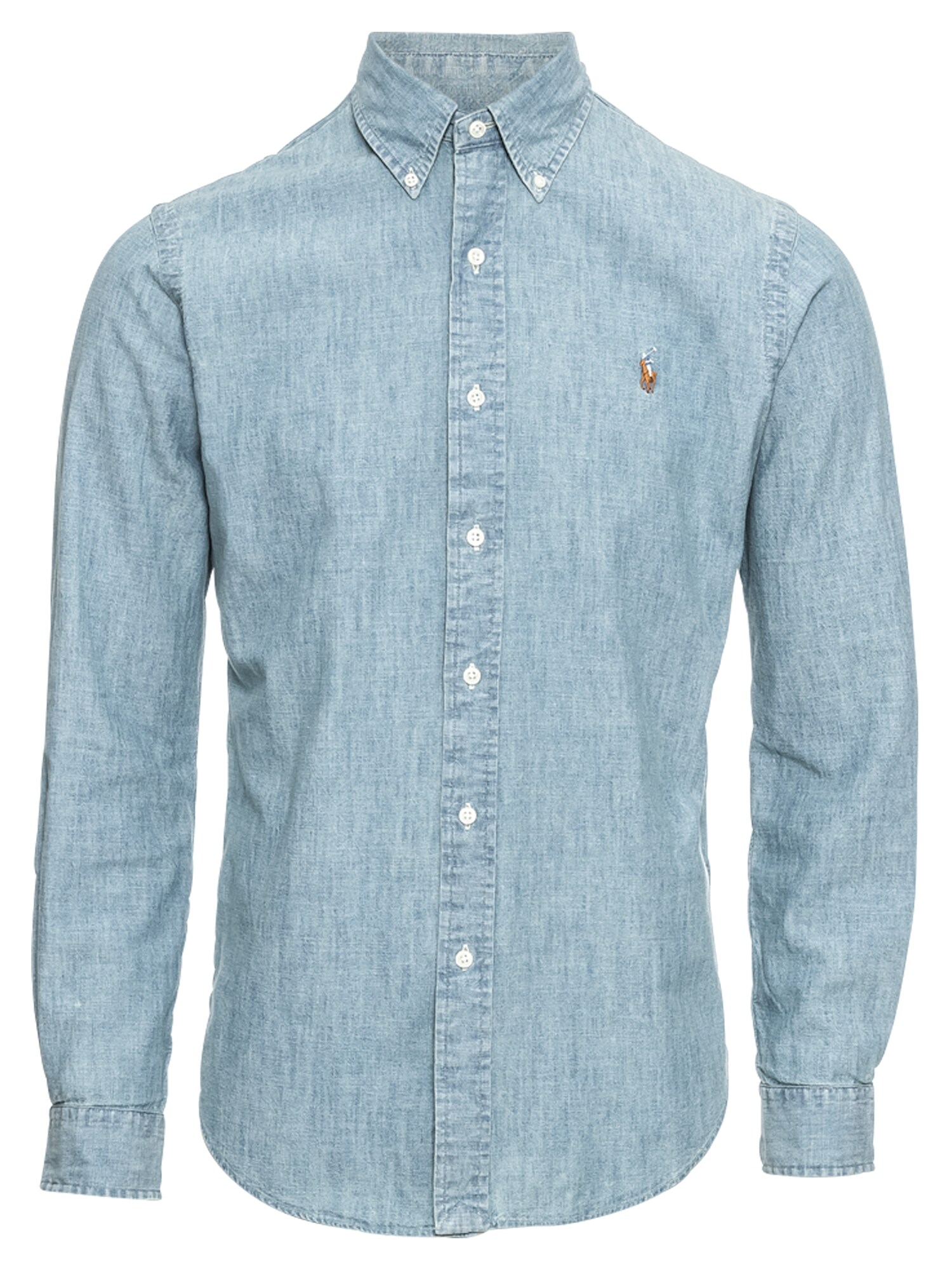 Polo Ralph Lauren Košeľa  svetlomodrá / karamelová / biela