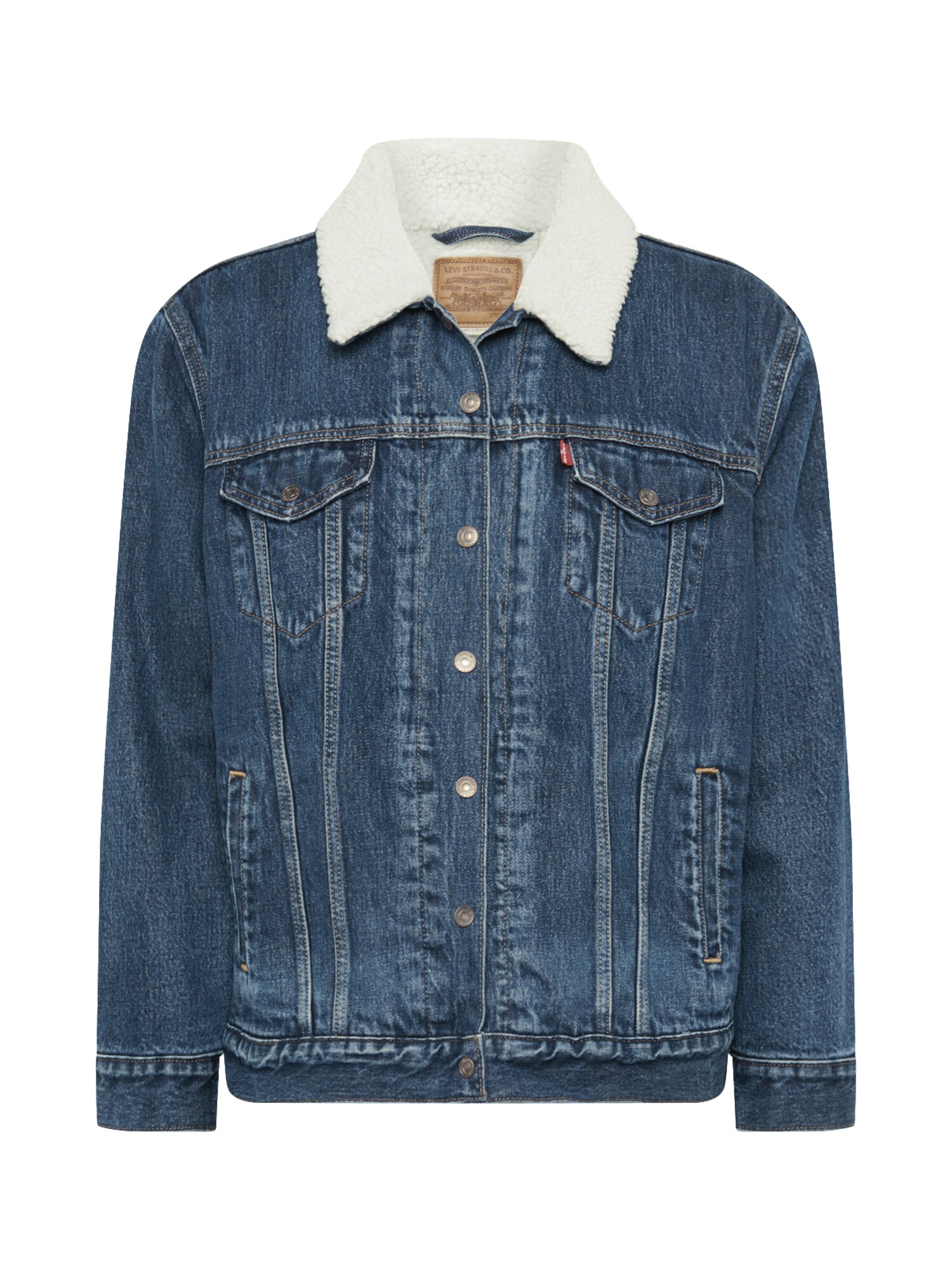 Levi's® Plus Demisezoninė striukė  tamsiai (džinso) mėlyna