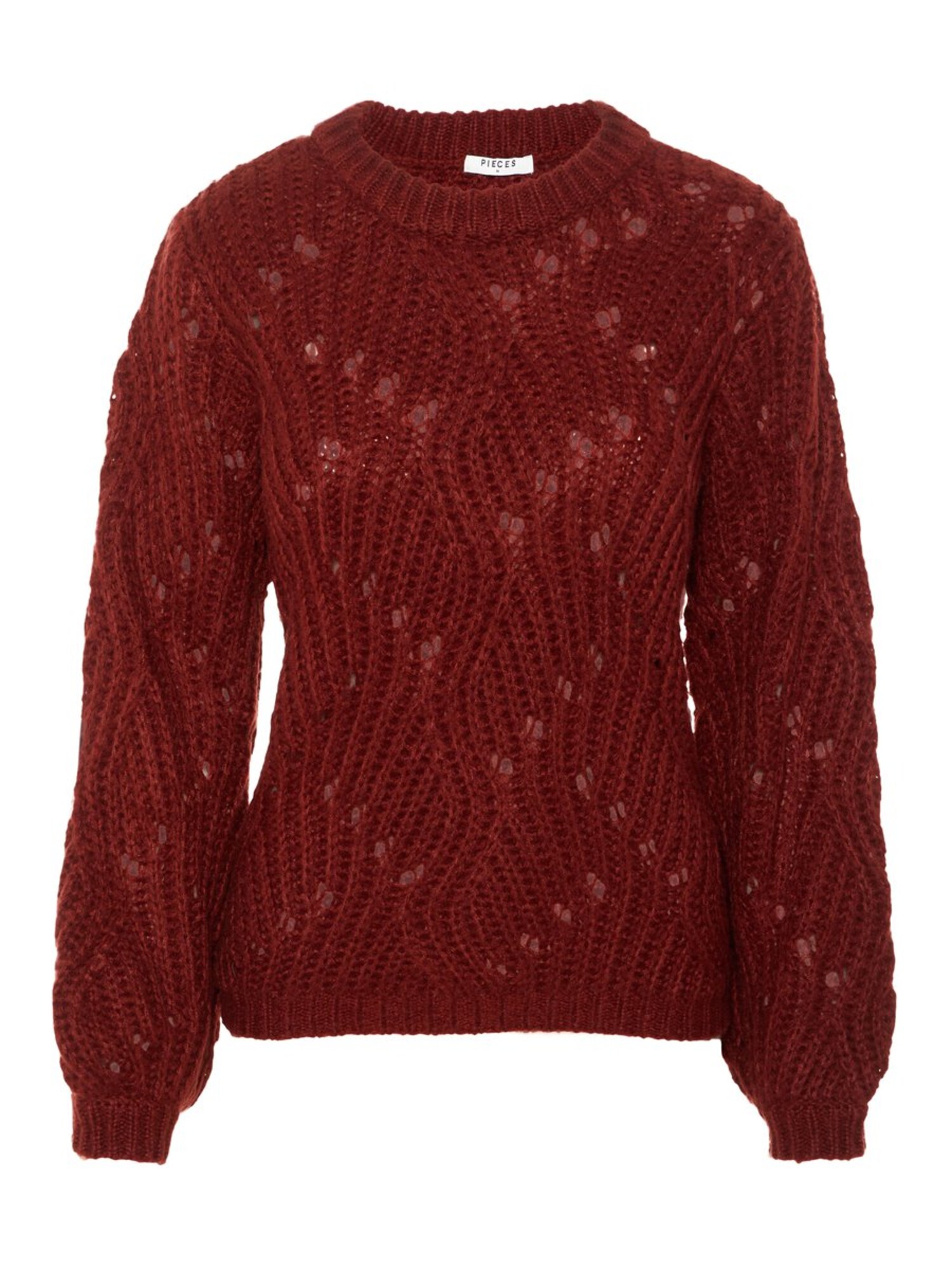 Pieces Dames Trui Bordeaux pieces kopen in de aanbieding