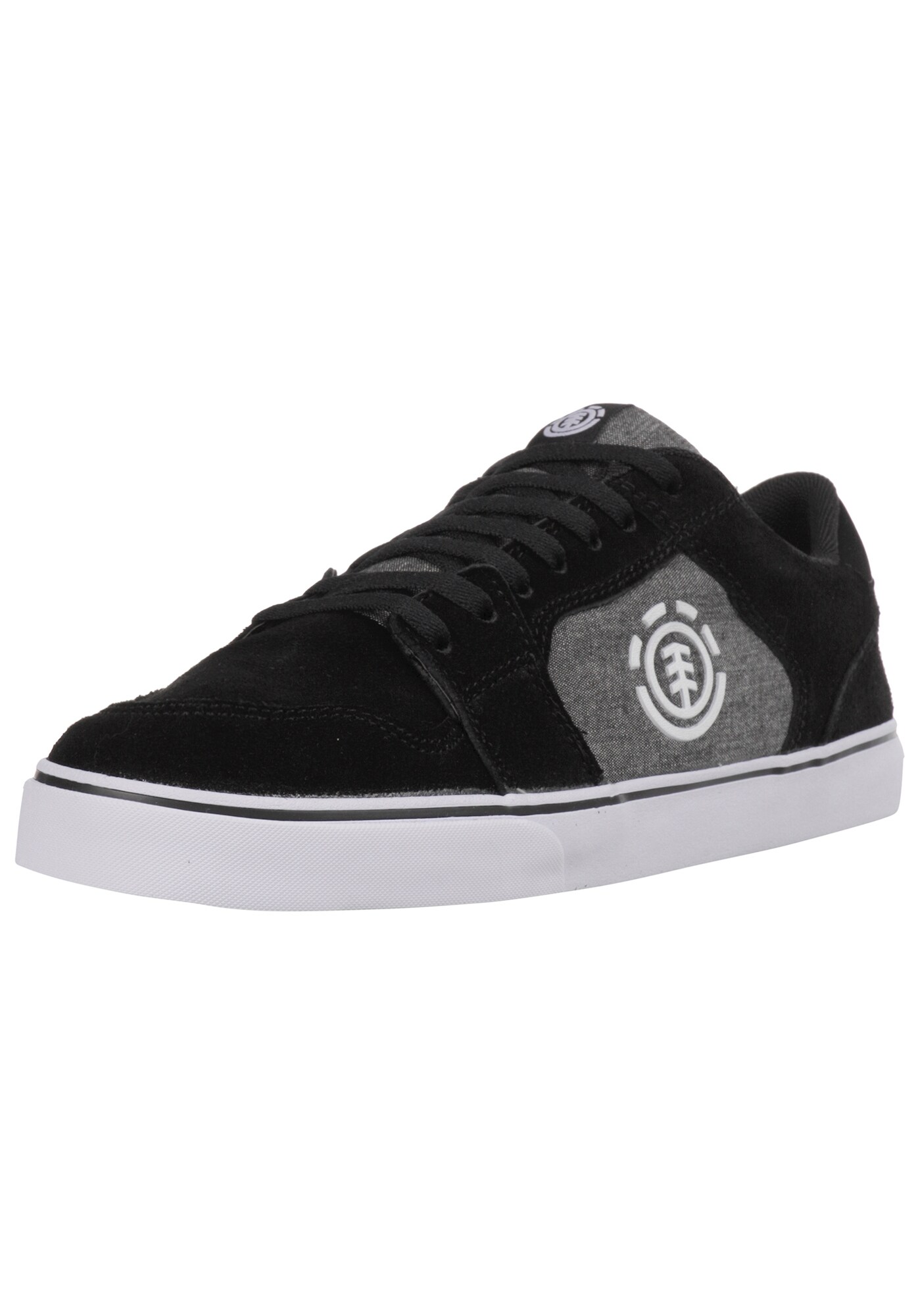 Element Heren Sneakers Laag Heatley Grijs Zwart element kopen in de aanbieding
