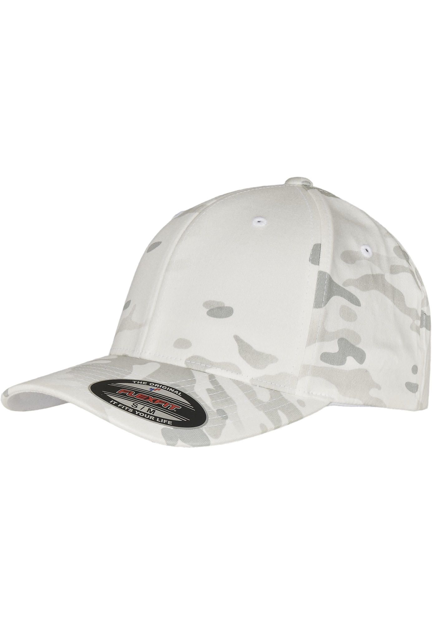 Flexfit Șapcă Multicam®  gri / alb