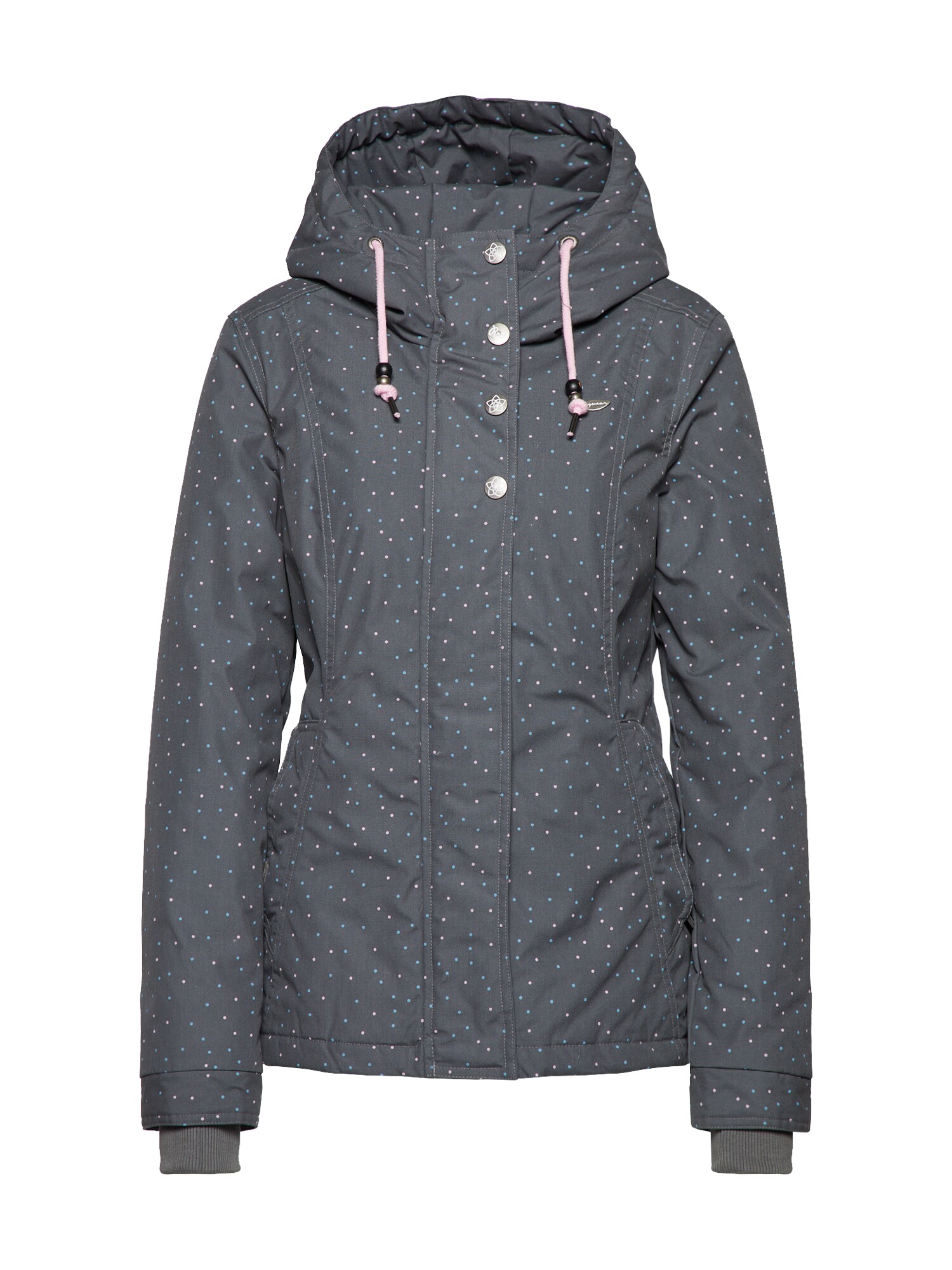 Ragwear Dames Tussenjas Lynx Dots Donkergrijs ragwear kopen in de aanbieding