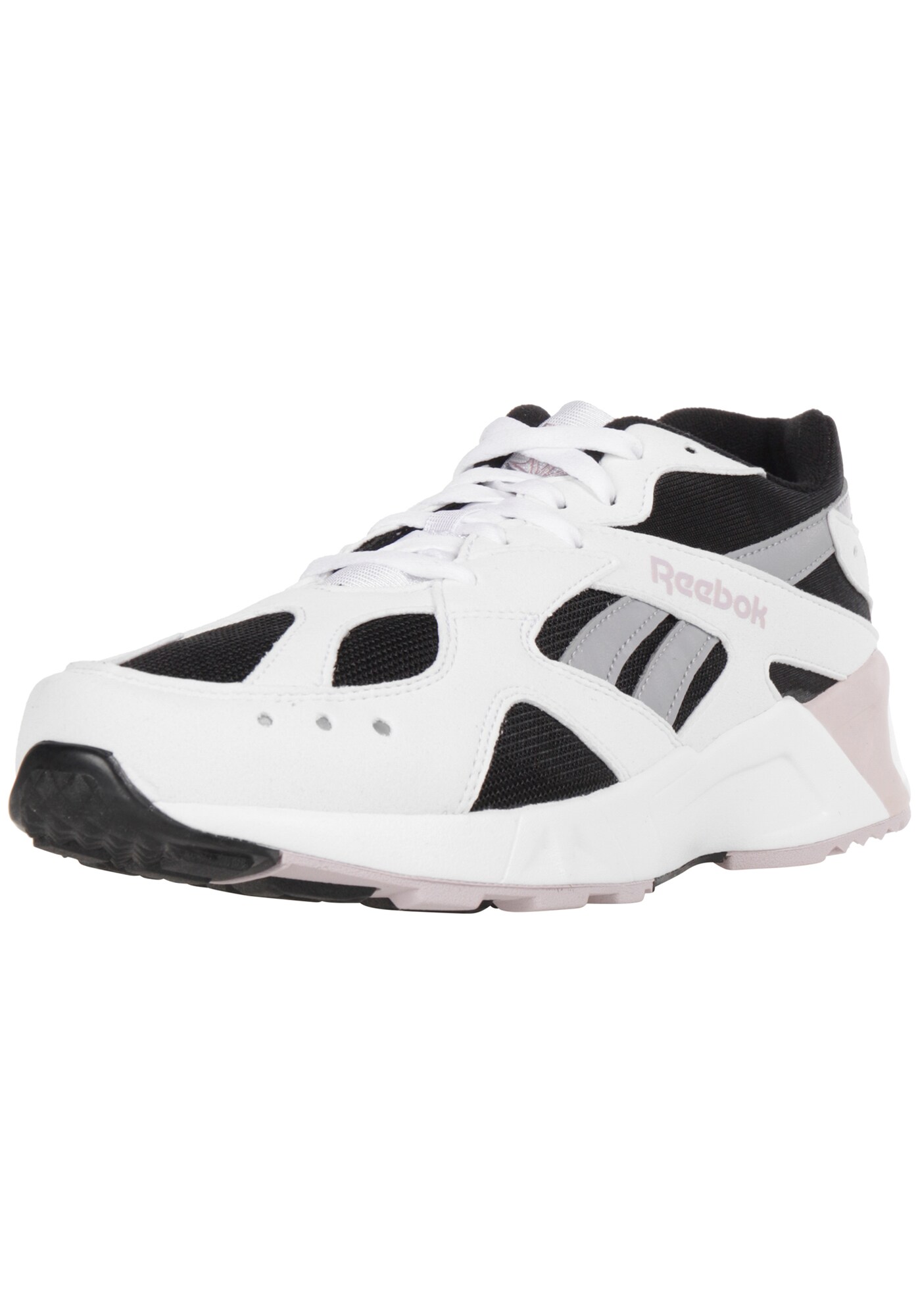 Reebok Classic Heren Sneakers Laag Aztrek Grijs Zwart Wit Natuurwit reebok classic kopen in de aanbieding