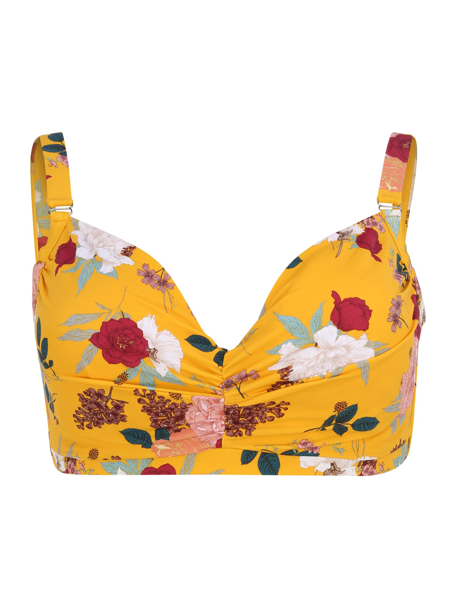 Swim by Zizzi Bikinio viršutinė dalis 'SBelle'  geltona / mišrios spalvos