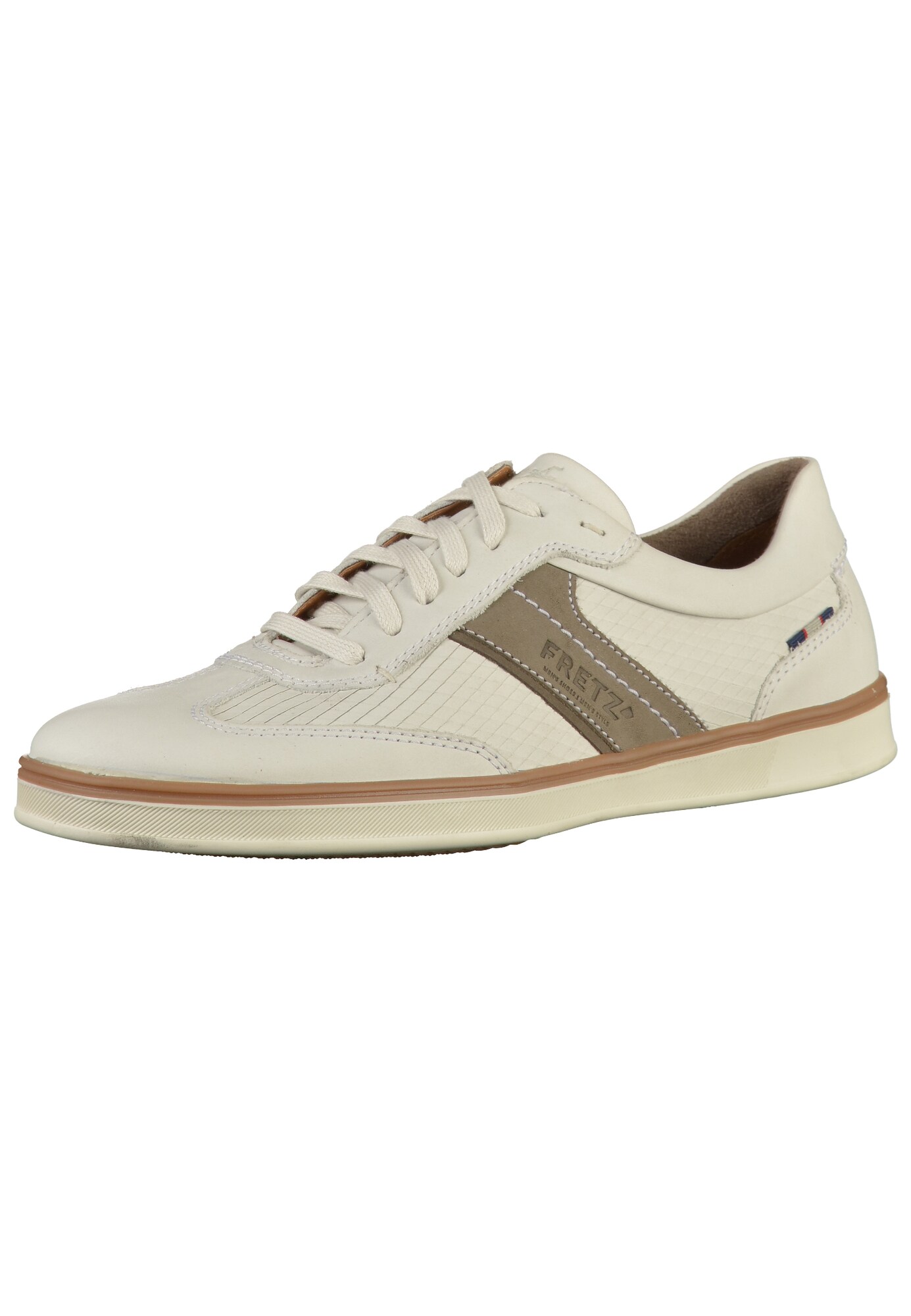 Fretz Men Heren Sneakers Laag Wit fretz men kopen in de aanbieding