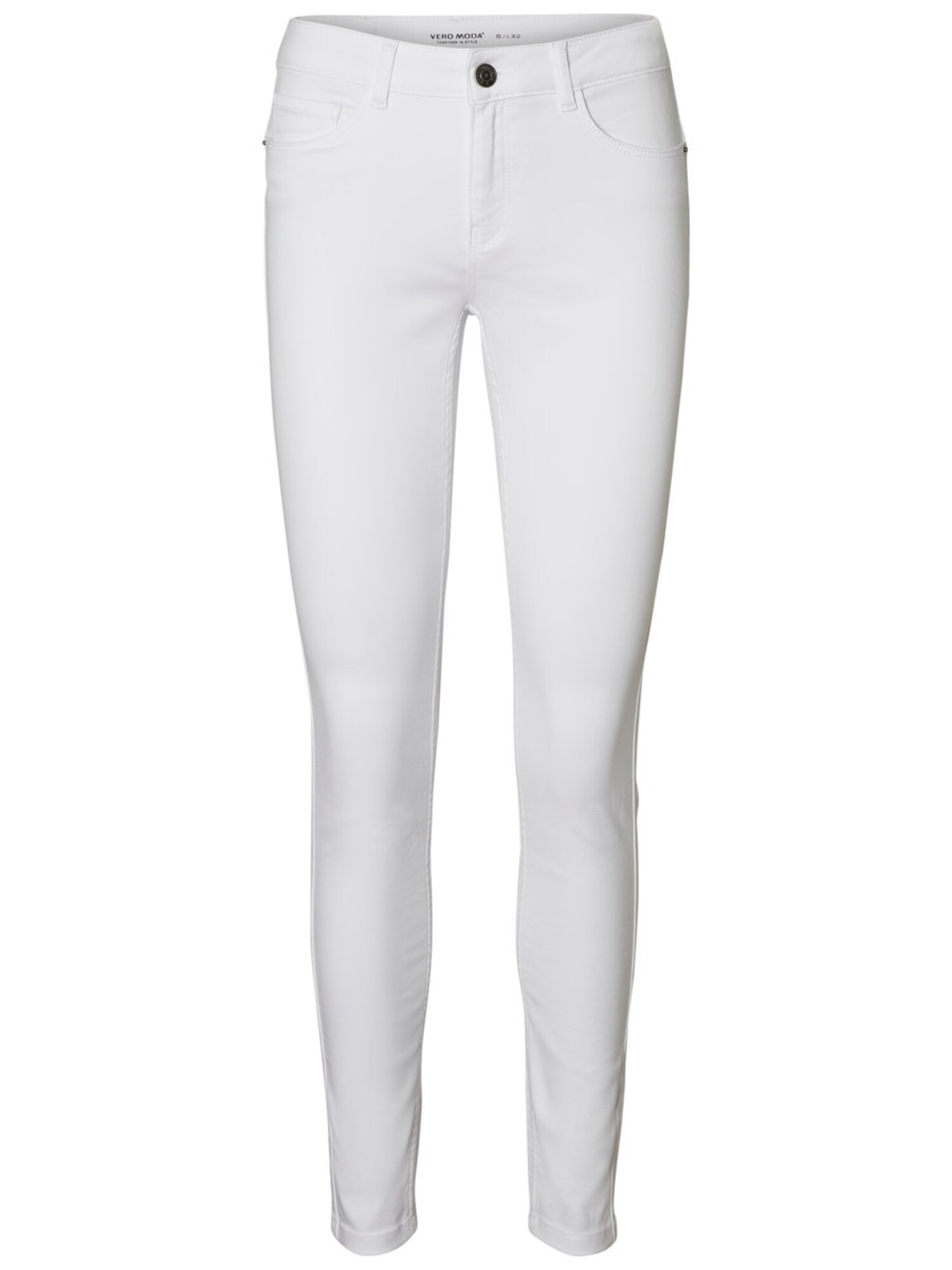 Vero Moda Dames Jeans Wit vero moda kopen in de aanbieding